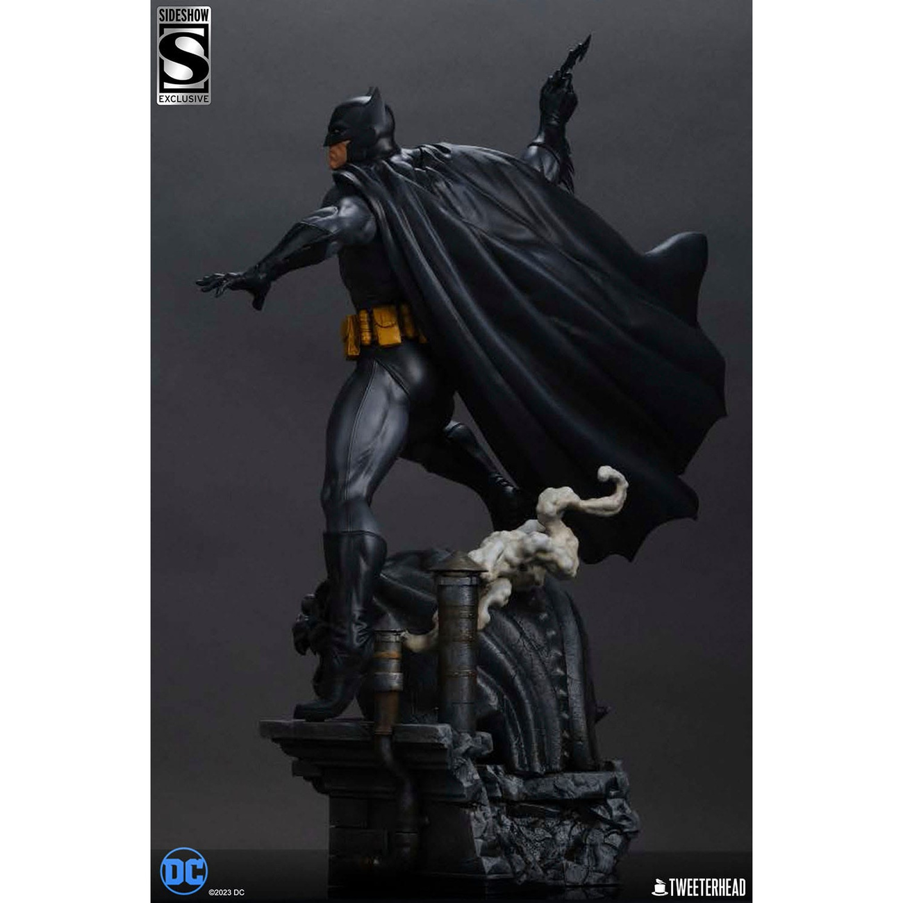 DC Comics Maquette 1/4 Batman (Black and Gray Edition) 66 cm