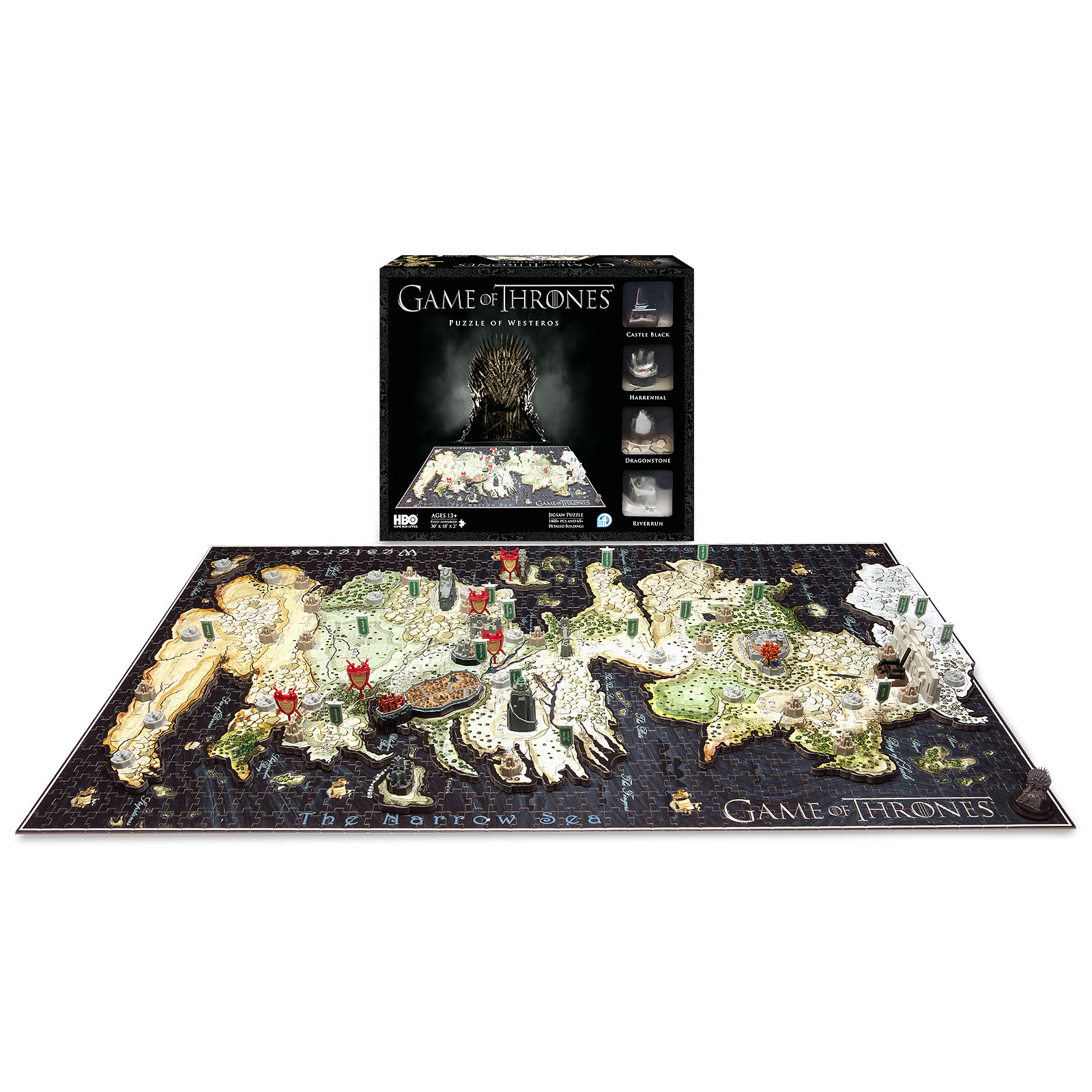 Game of Thrones - Westeros 3D Puzzel