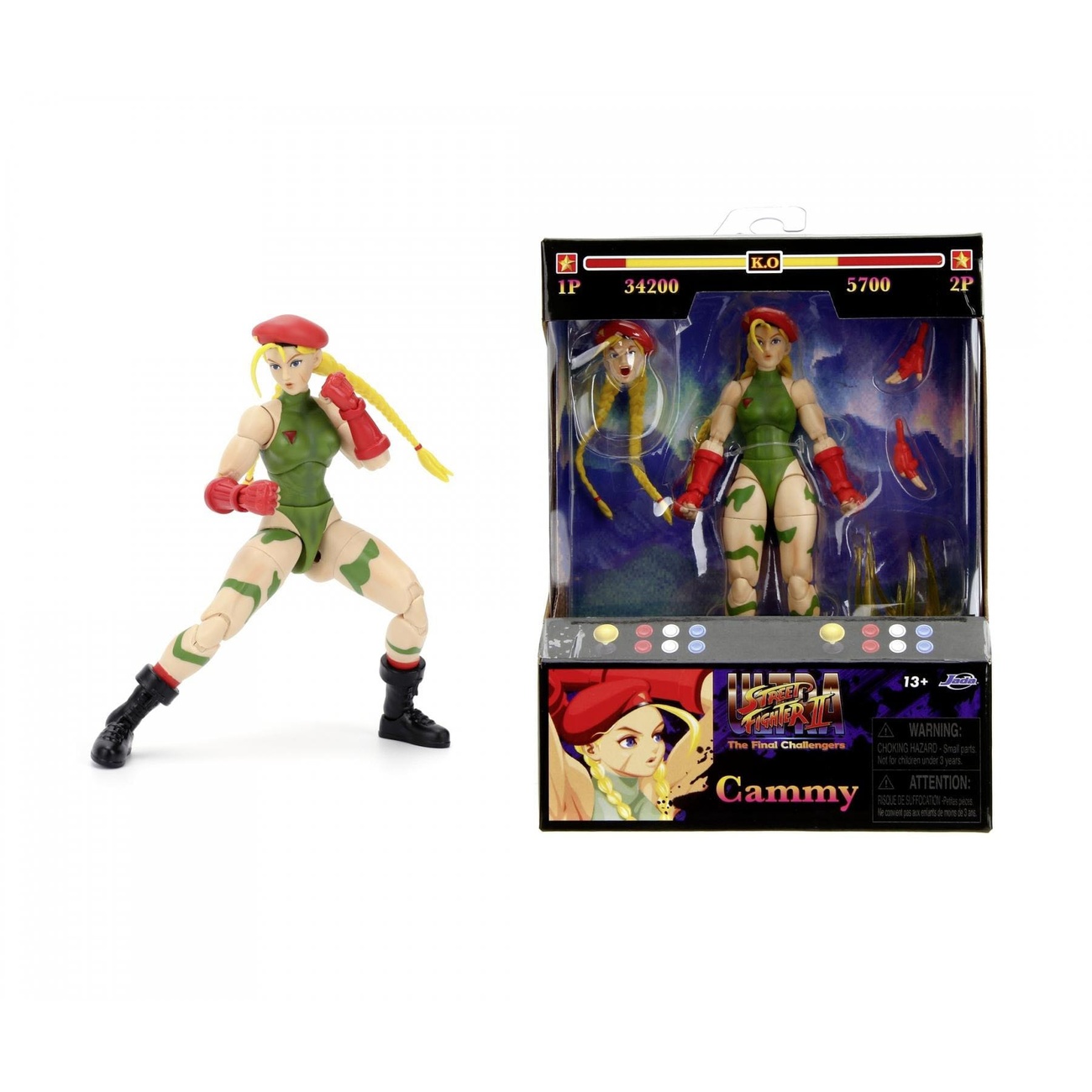 Ultra Street Fighter II: The Final Challengers Actionfigur 1/12 Cammy 15 cm