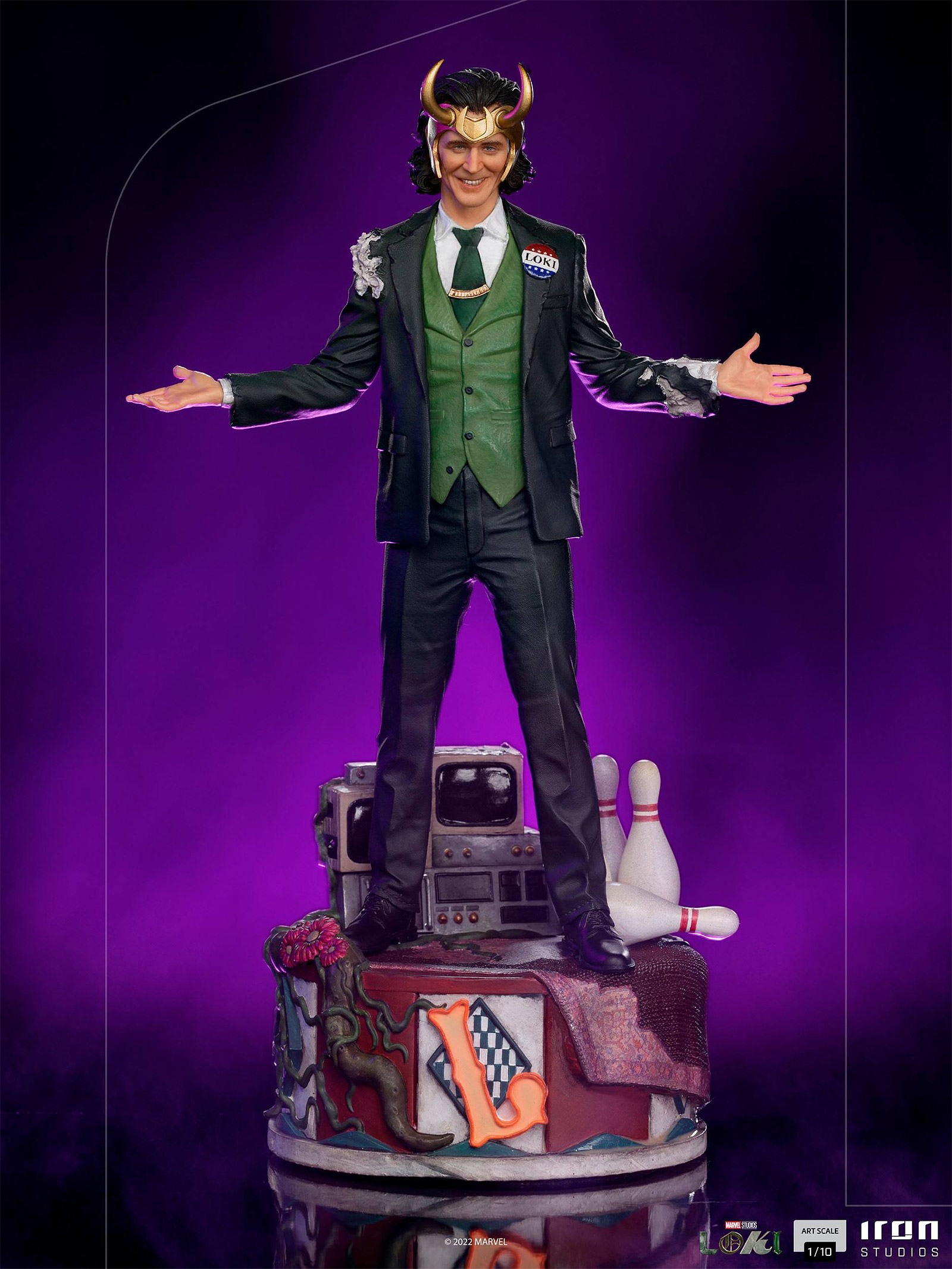 Loki - President BDS Art Scale Deluxe Standbeeld 1:10