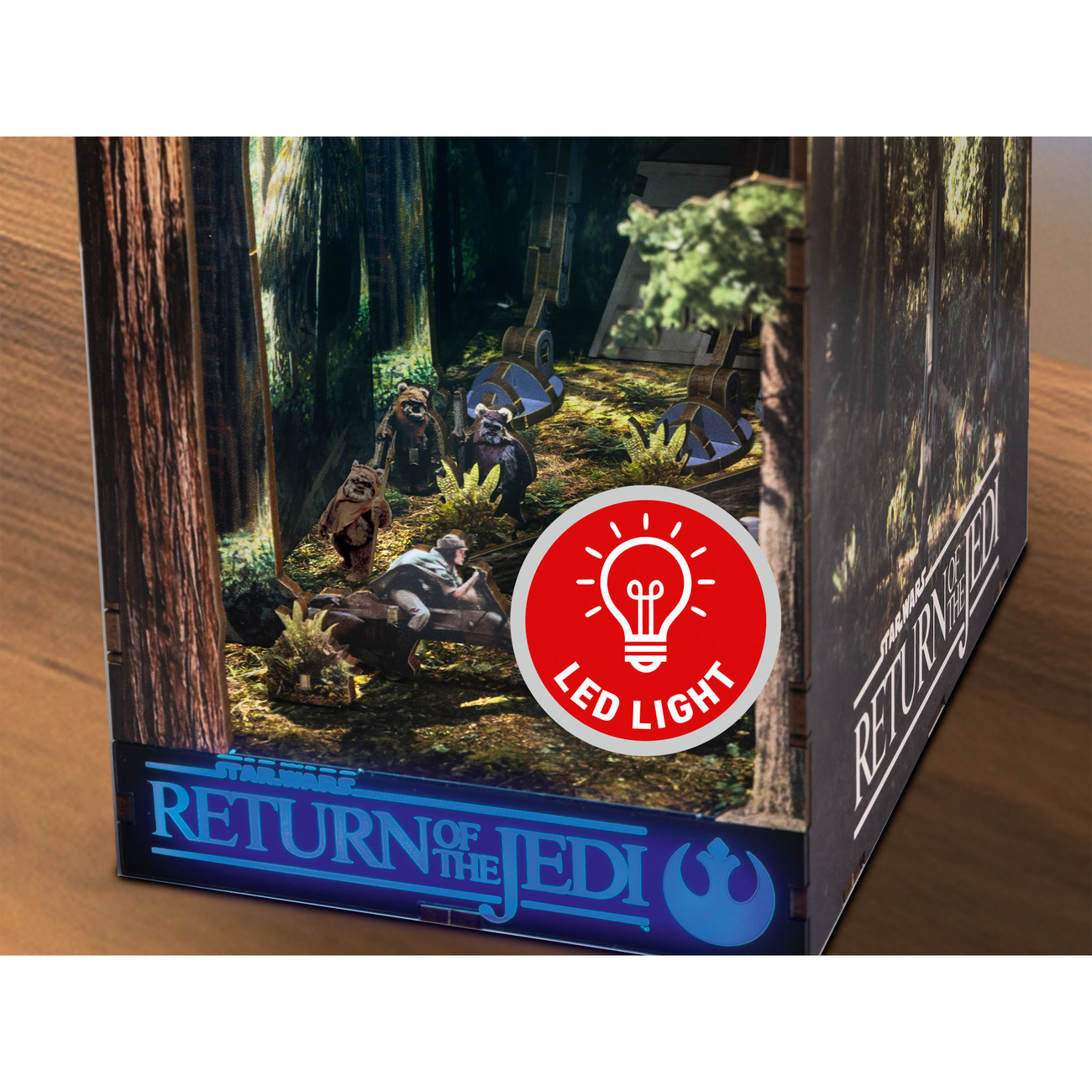 Star Wars - Battle of Endor Nook Model Wood Kit