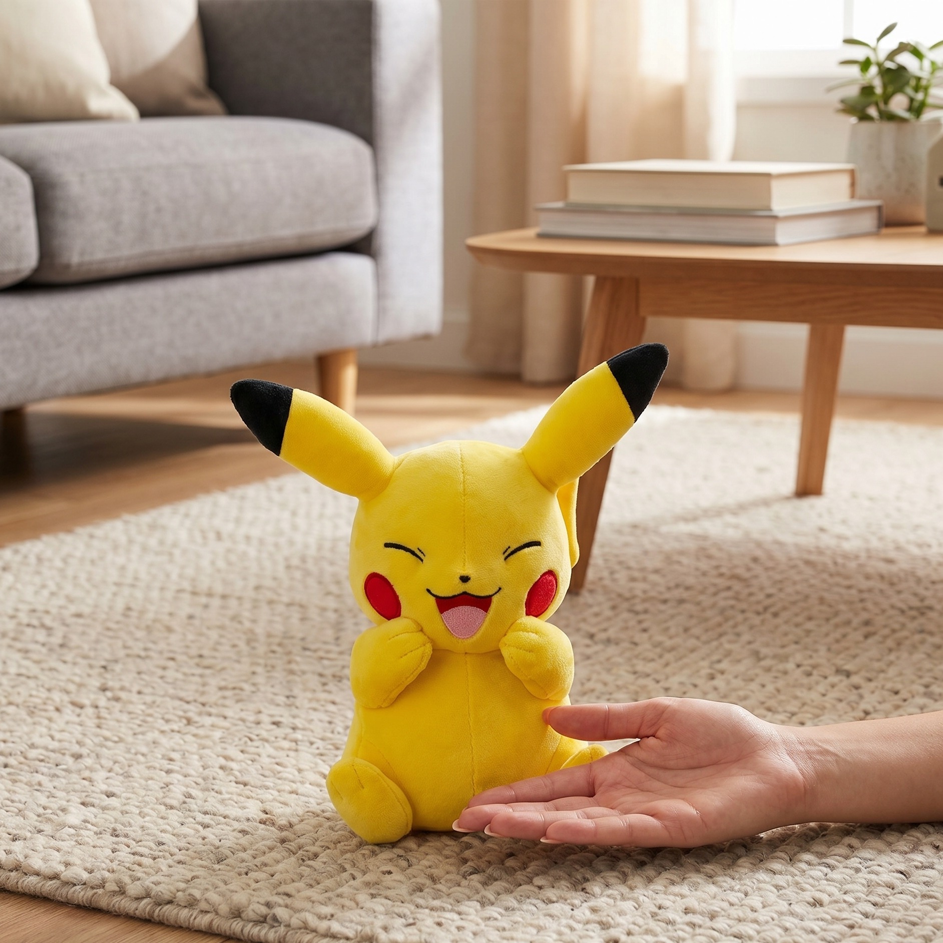 Figura de Peluche Pikachu 20cm - Pokemon