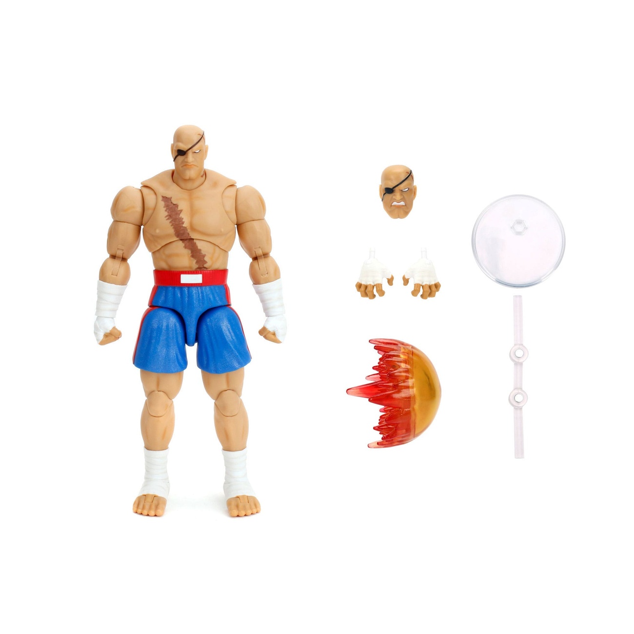 Ultra Street Fighter II: The Final Challengers Actionfigur 1/12 Sagat 19 cm