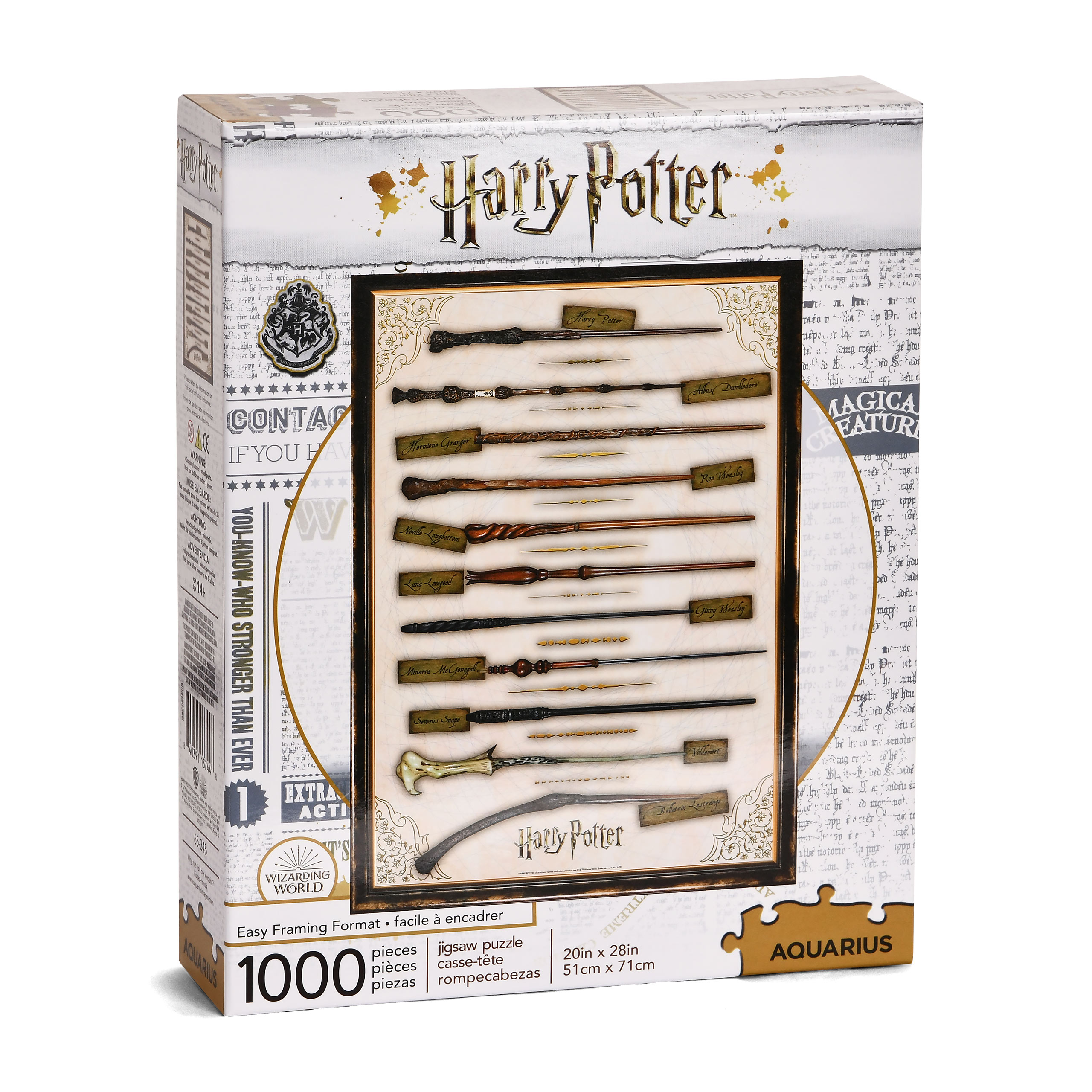 Harry Potter - Puzzle Baguettes Magiques 1000 Pièces