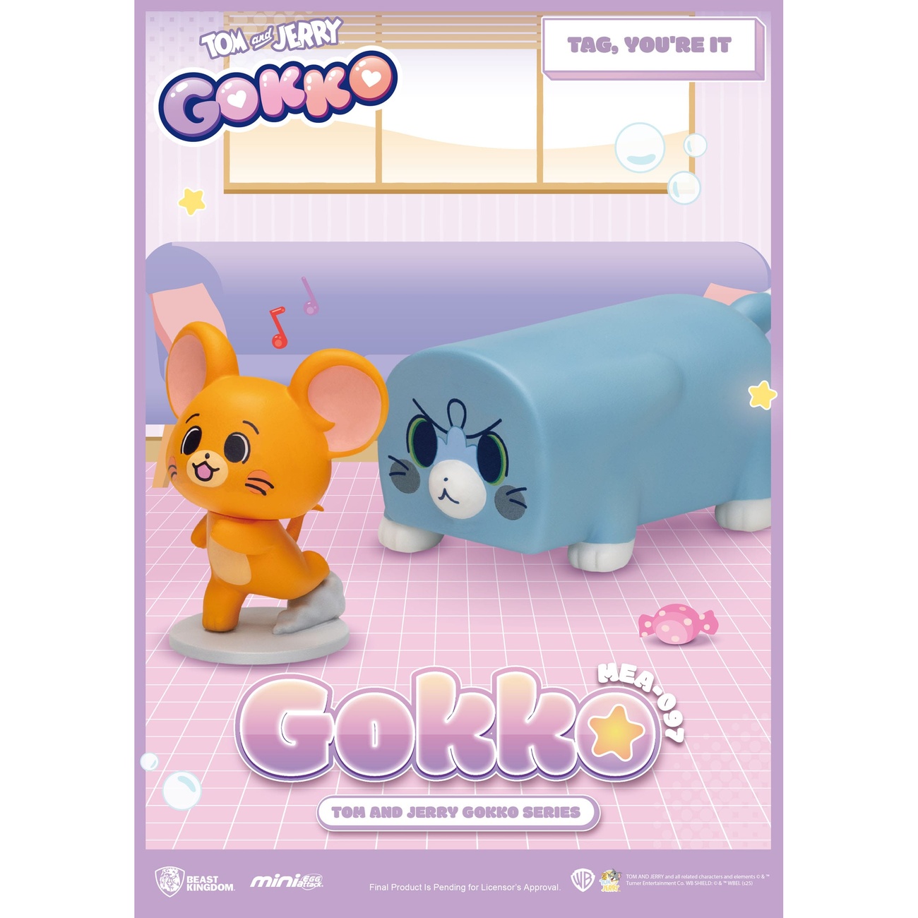 Tom & Jerry Gokko Series Figures Blind Box (6)