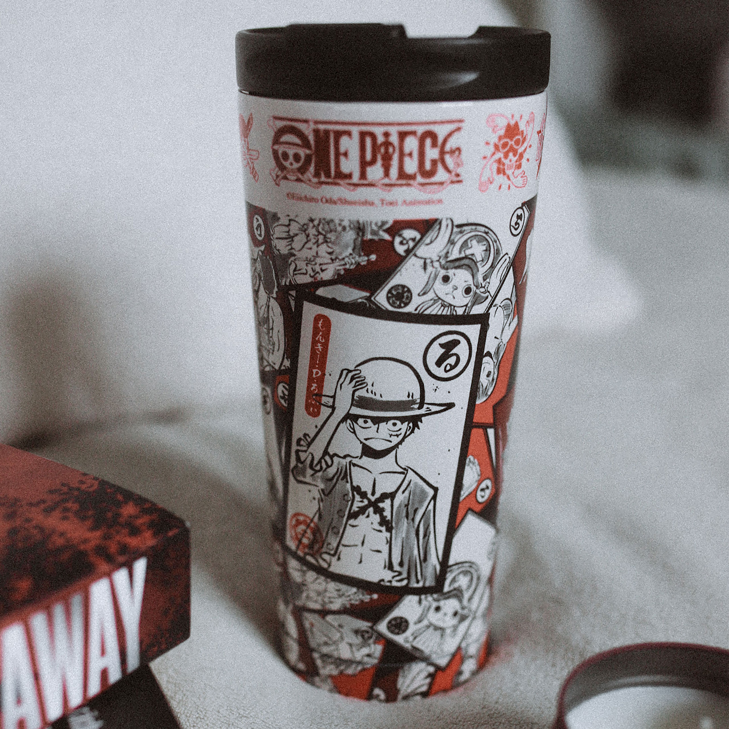 One Piece - Luffy To Go Beker