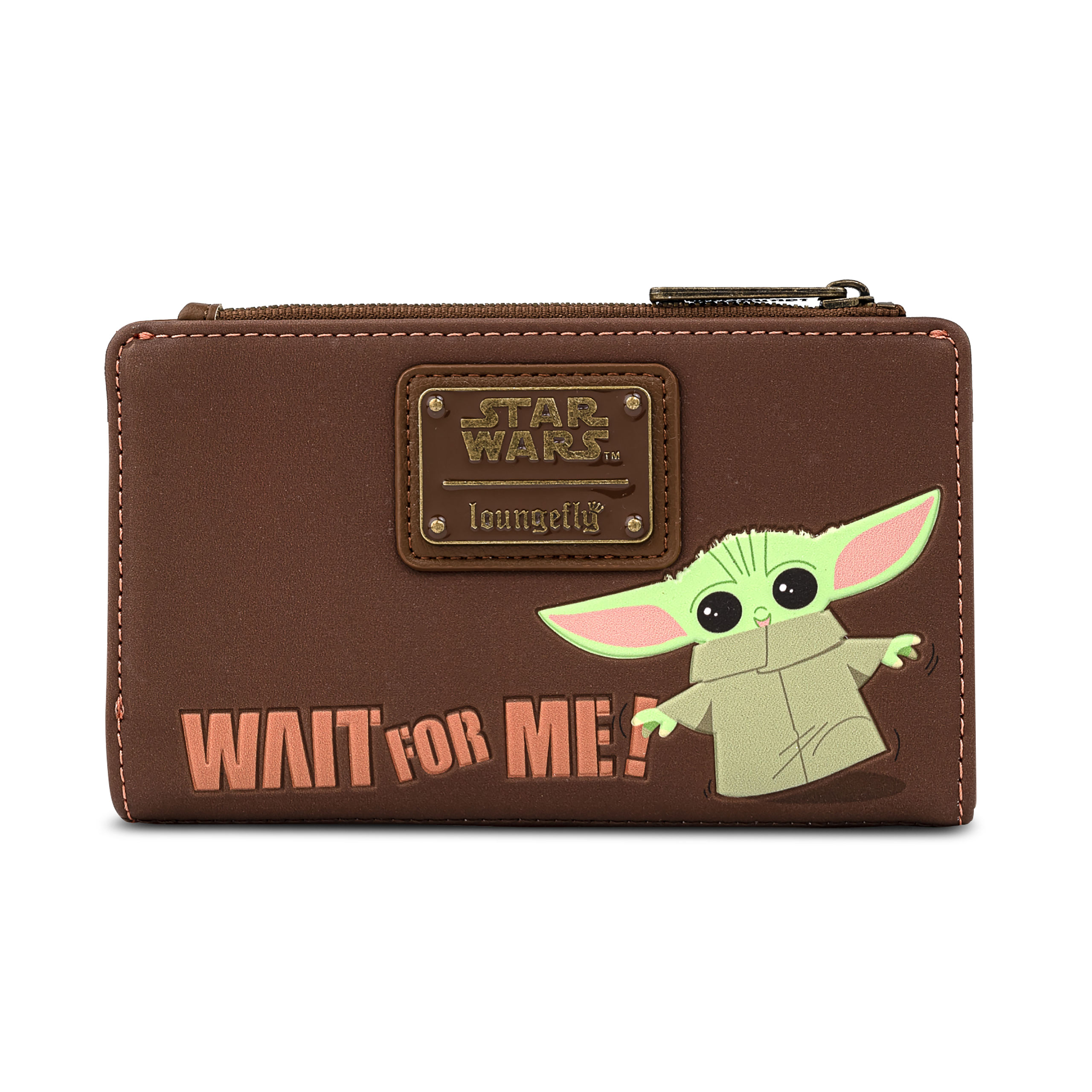 Grogu Wait For Me Wallet - Star Wars The Mandalorian