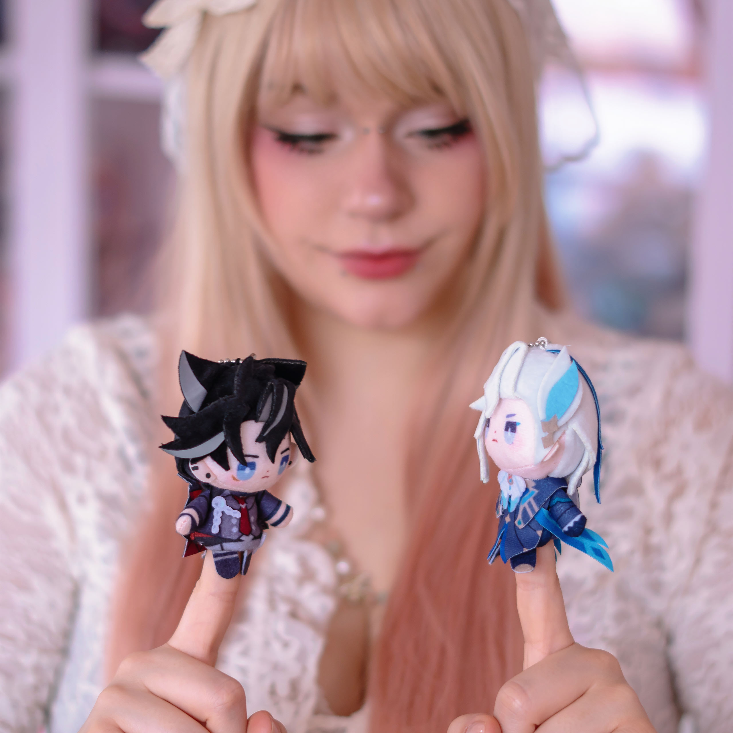 Genshin Impact - Wriothesley Plush Keychain