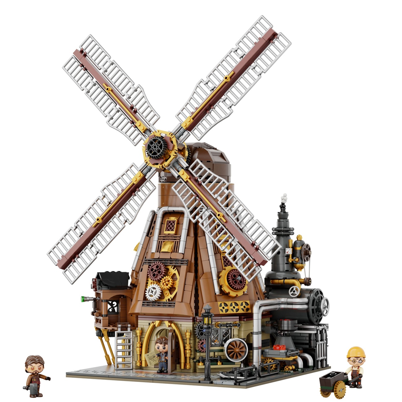 Pantasy Original Bouwset Steampunk Windmill Workshop