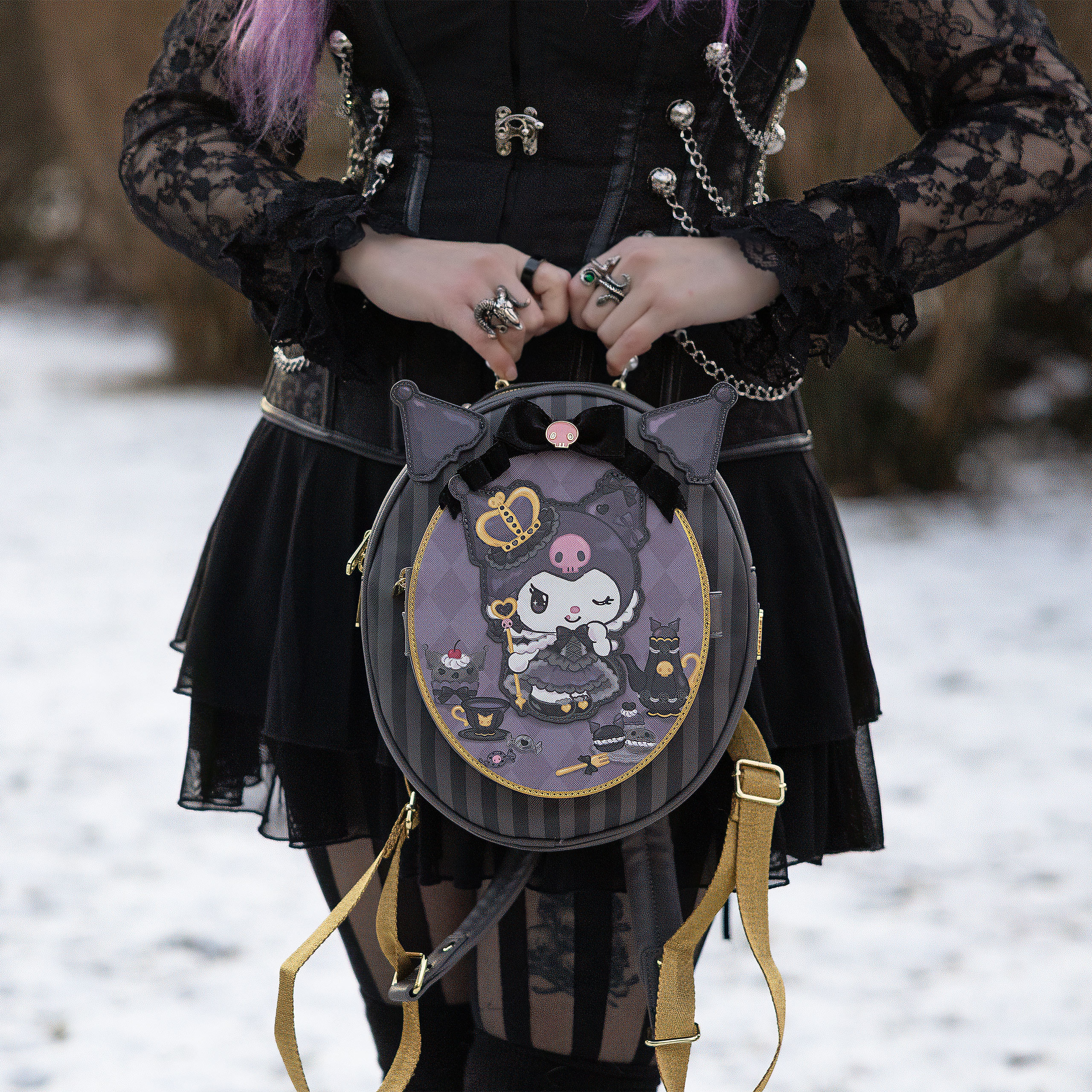 Sanrio - Kuromi 20th Anniversary Mini Backpack