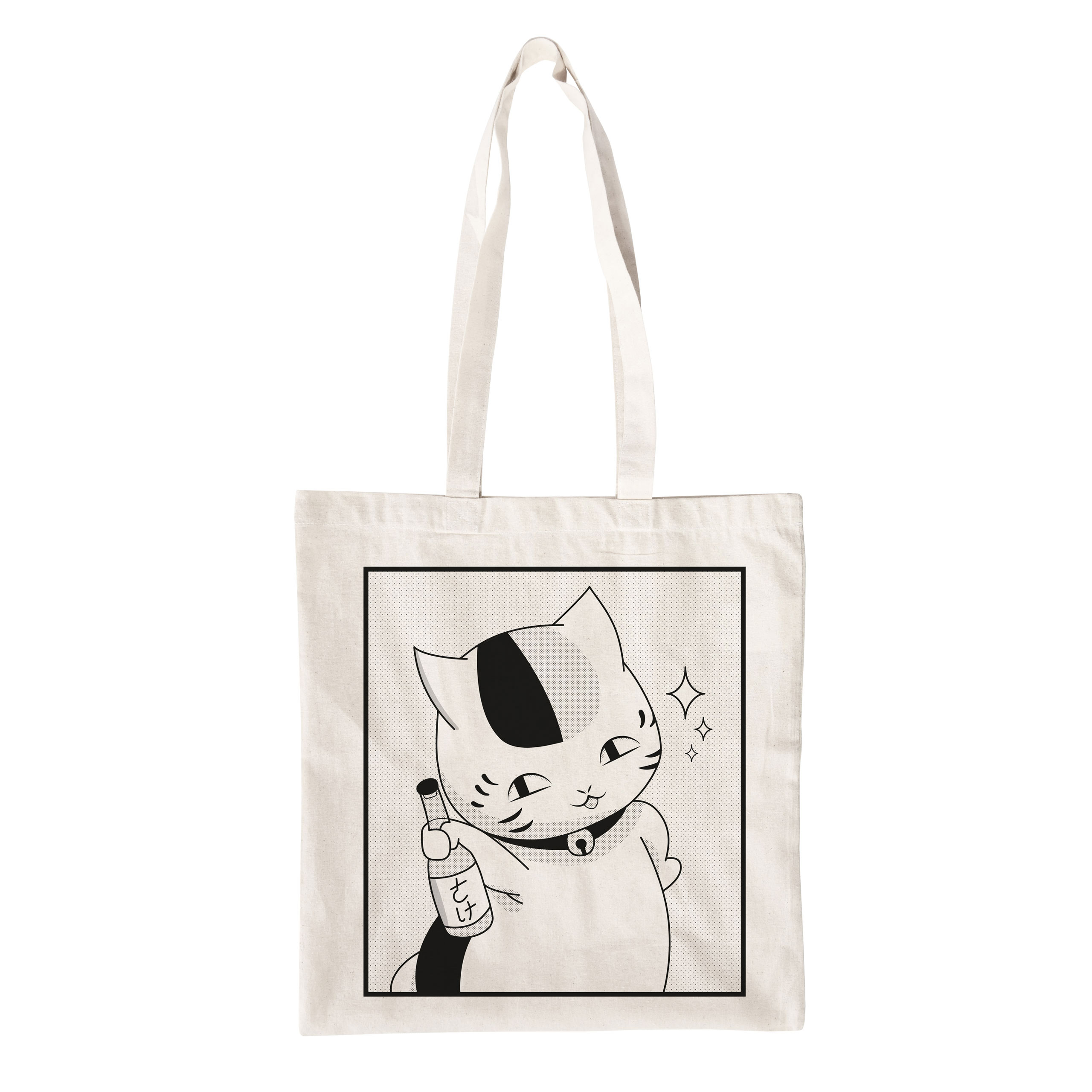 Borsa in tela Nyanko Sensei per fan di Natsume's Book of Friends