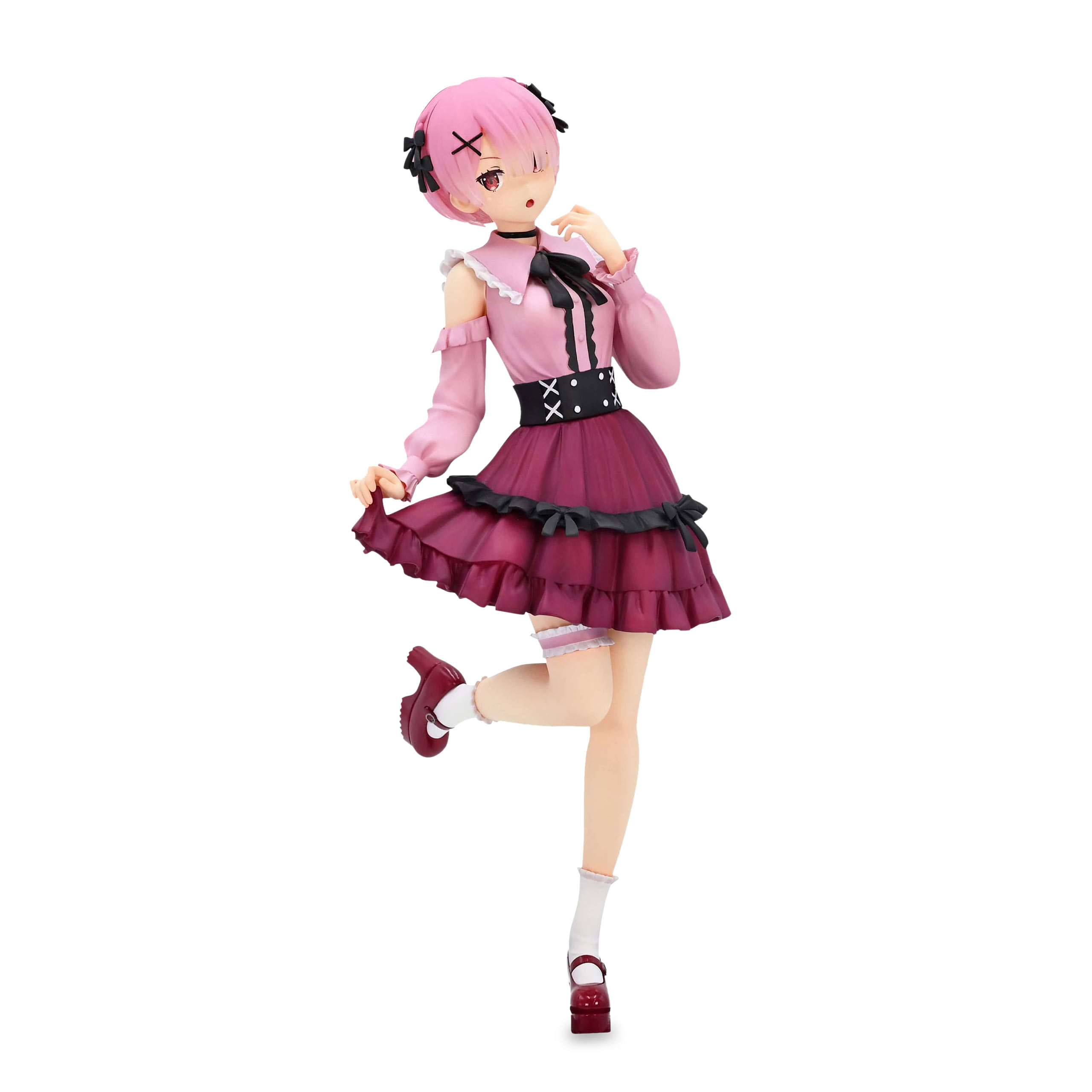 Re:Zero - Ram Girly Outfit Pink Figur