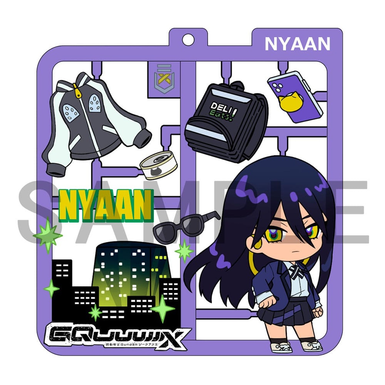 Mobile Suit Gundam GQuuuuuuX Plat Collection Pendant Assortment (4)