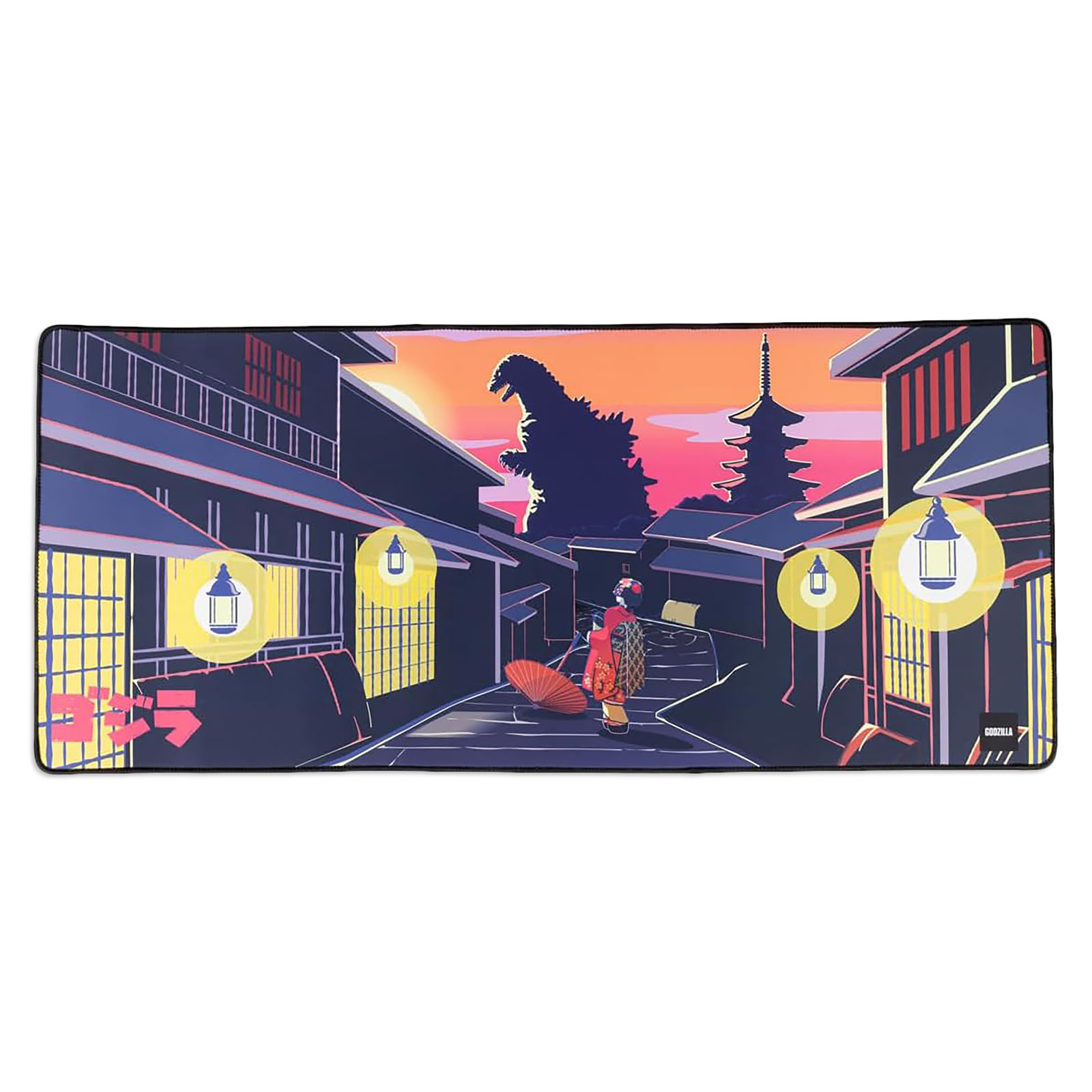 Godzilla - Tapis de souris Godzilla Skyline japonais