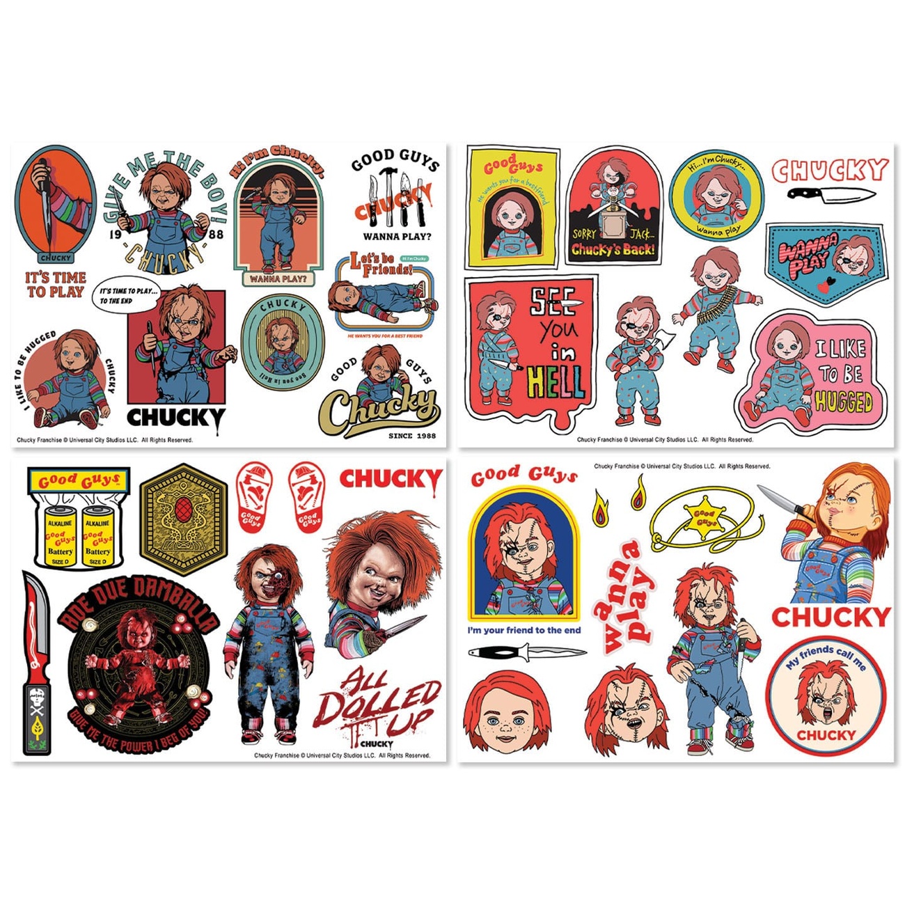 Chucky Tech Sticker Pack