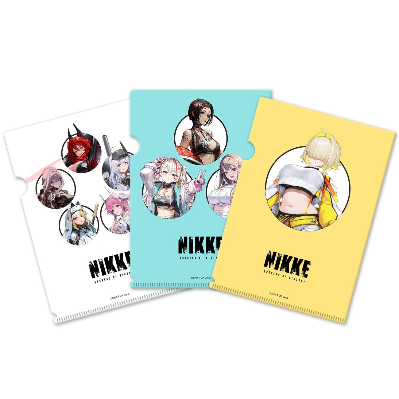 Goddess of Victory: Nikke Clear Sleeves 3-Pack