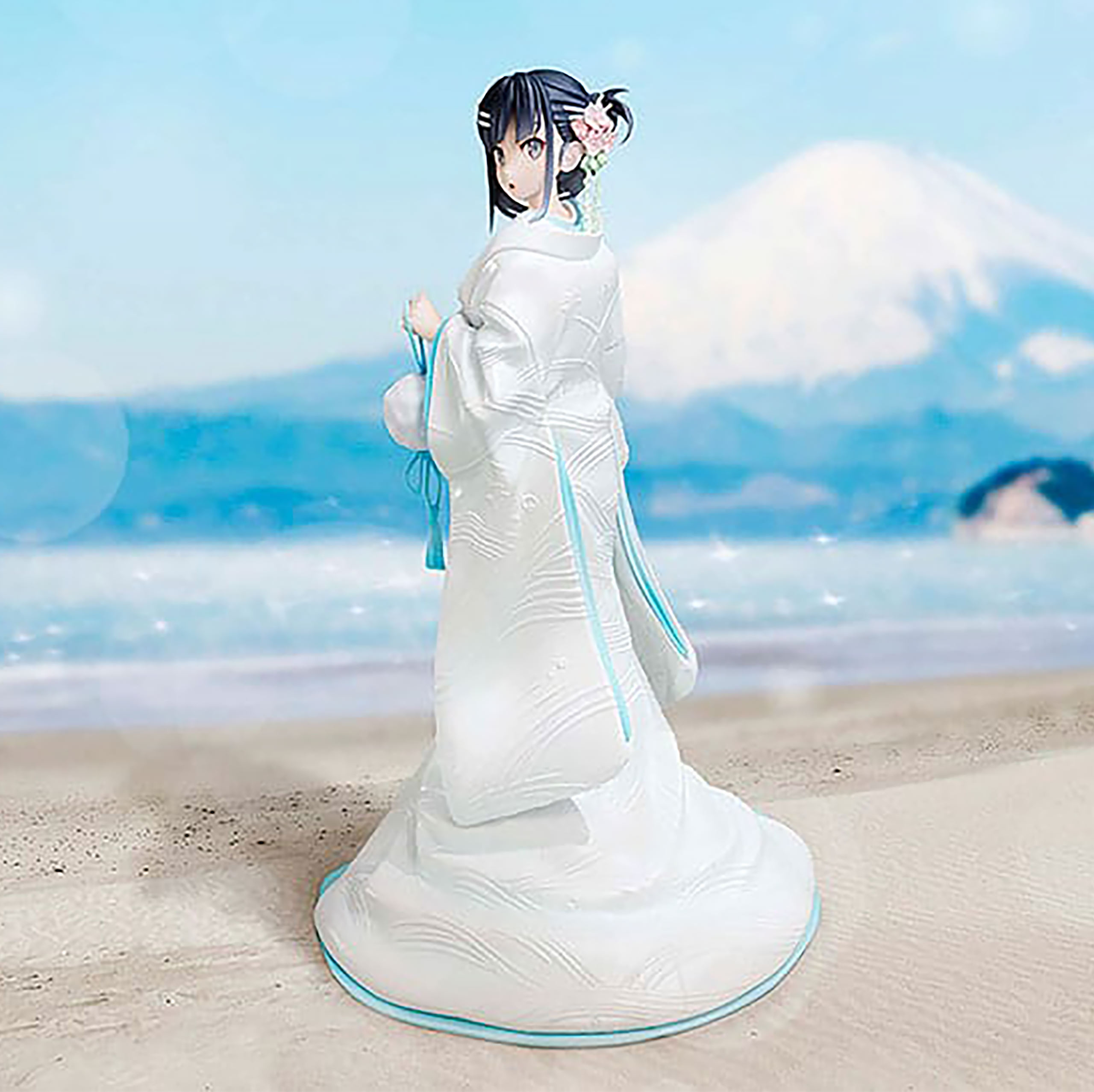Rascal Does Not Dream of Bunny Girl Senpai - Estatua de Mai Sakurajima Versión Kimono Blanco