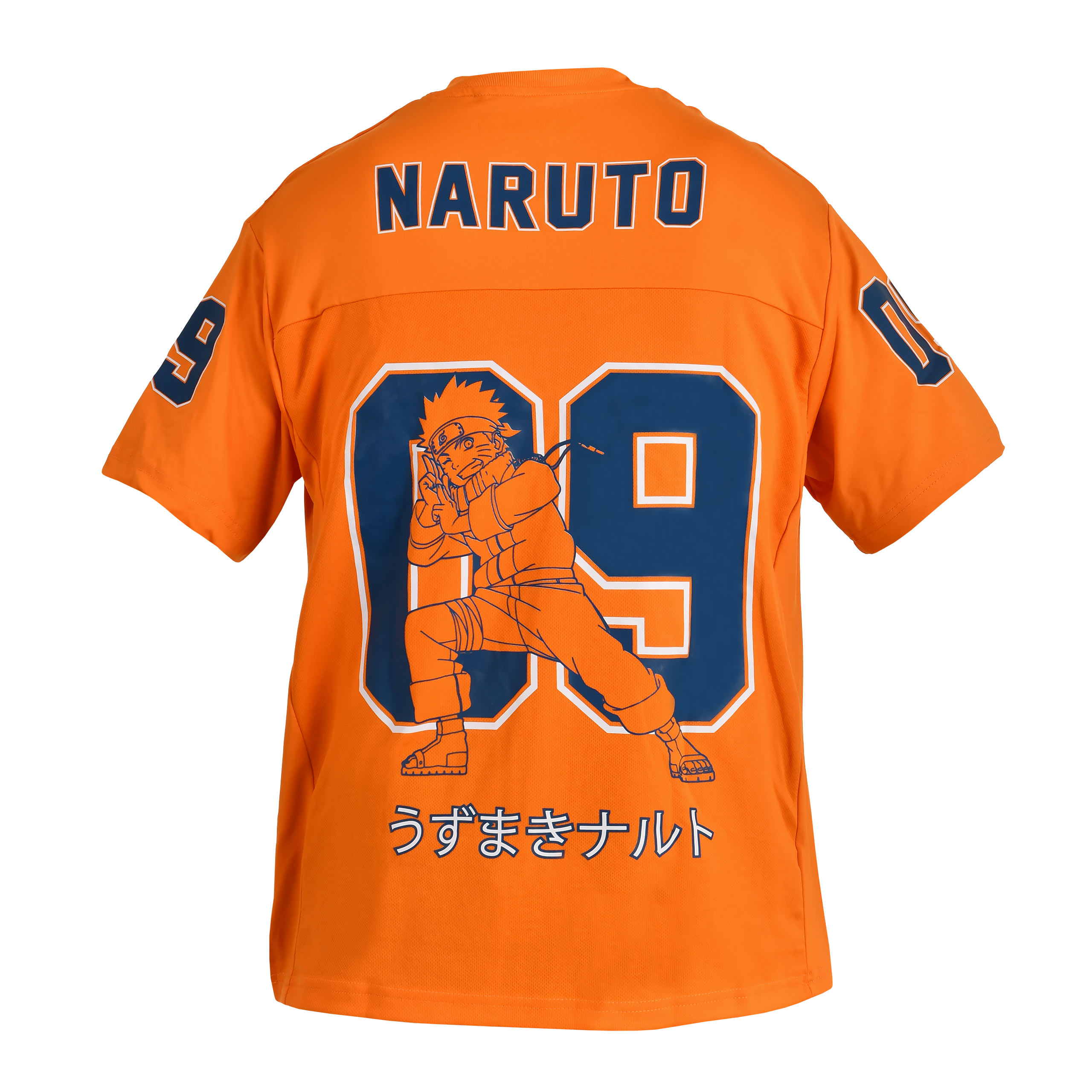T-shirt orange Naruto Uzumaki