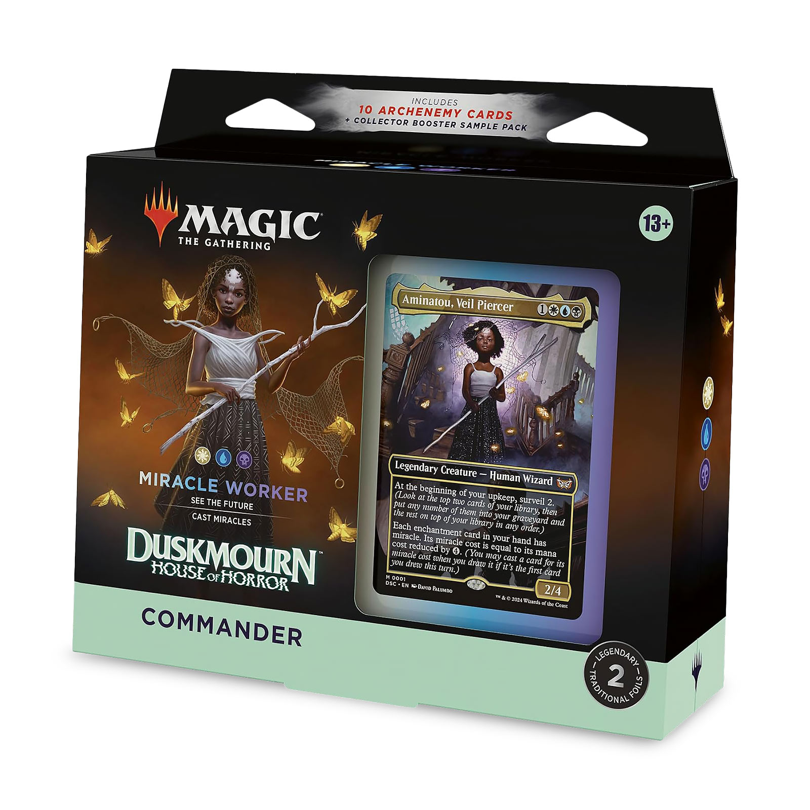 Duskmourn: House of Horror Commander Deck Miracle Worker - Magic The Gathering