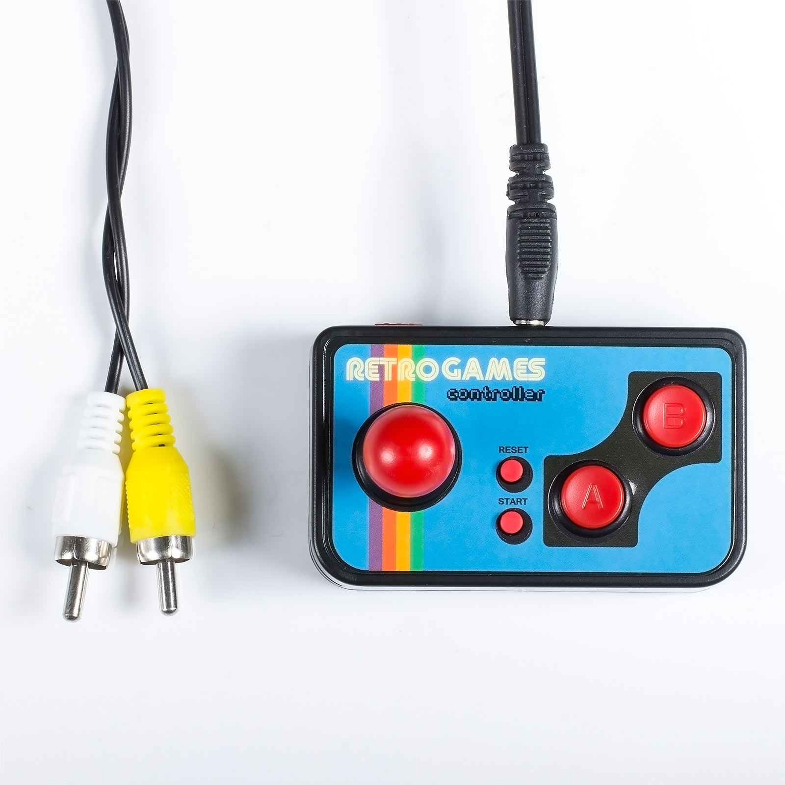 Retro TV Video Game Controller with Mini Games