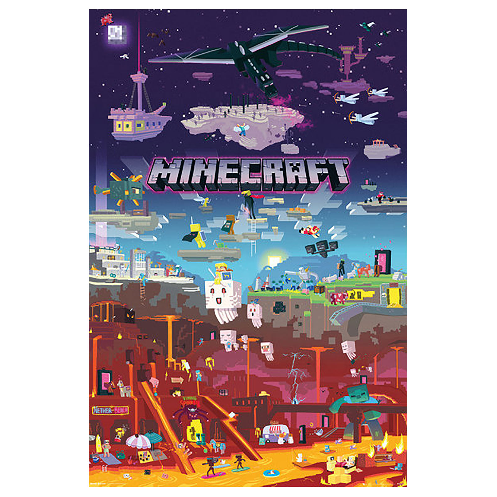 Minecraft - World Beyond Maxi Poster
