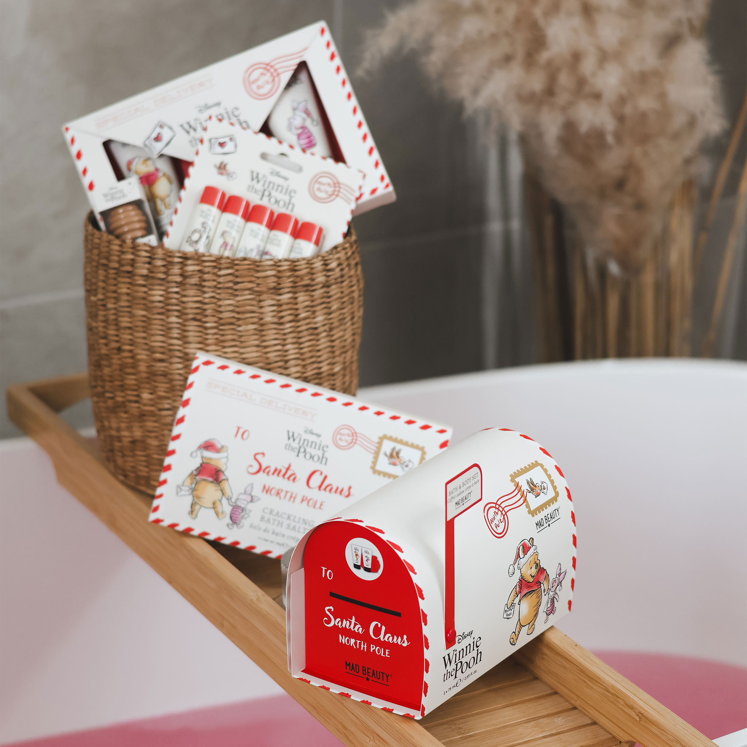 Nalle Puh - X-mas sprakande badsalt