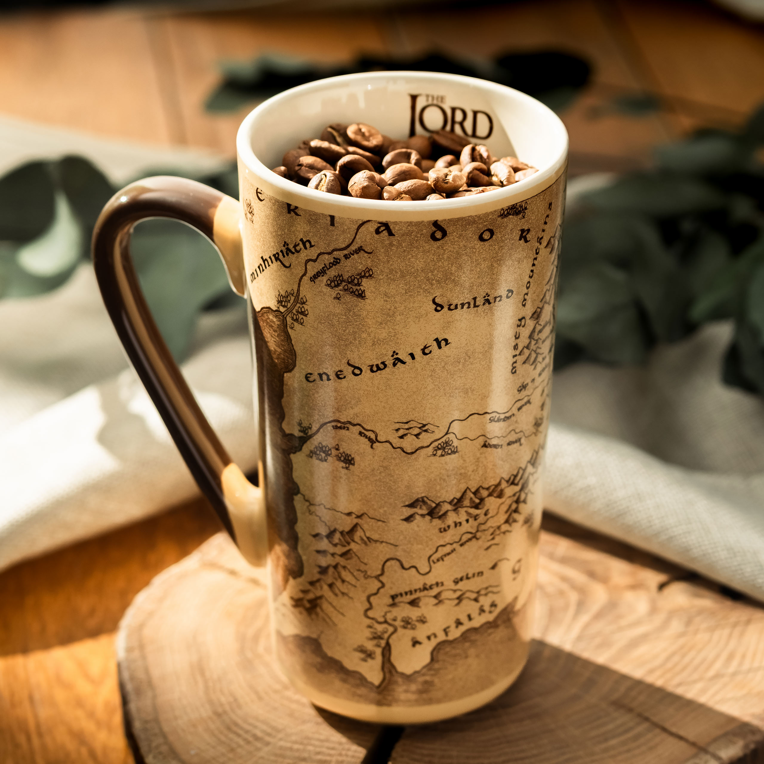 Il Signore degli Anelli - Tazza Mappa della Terra di Mezzo