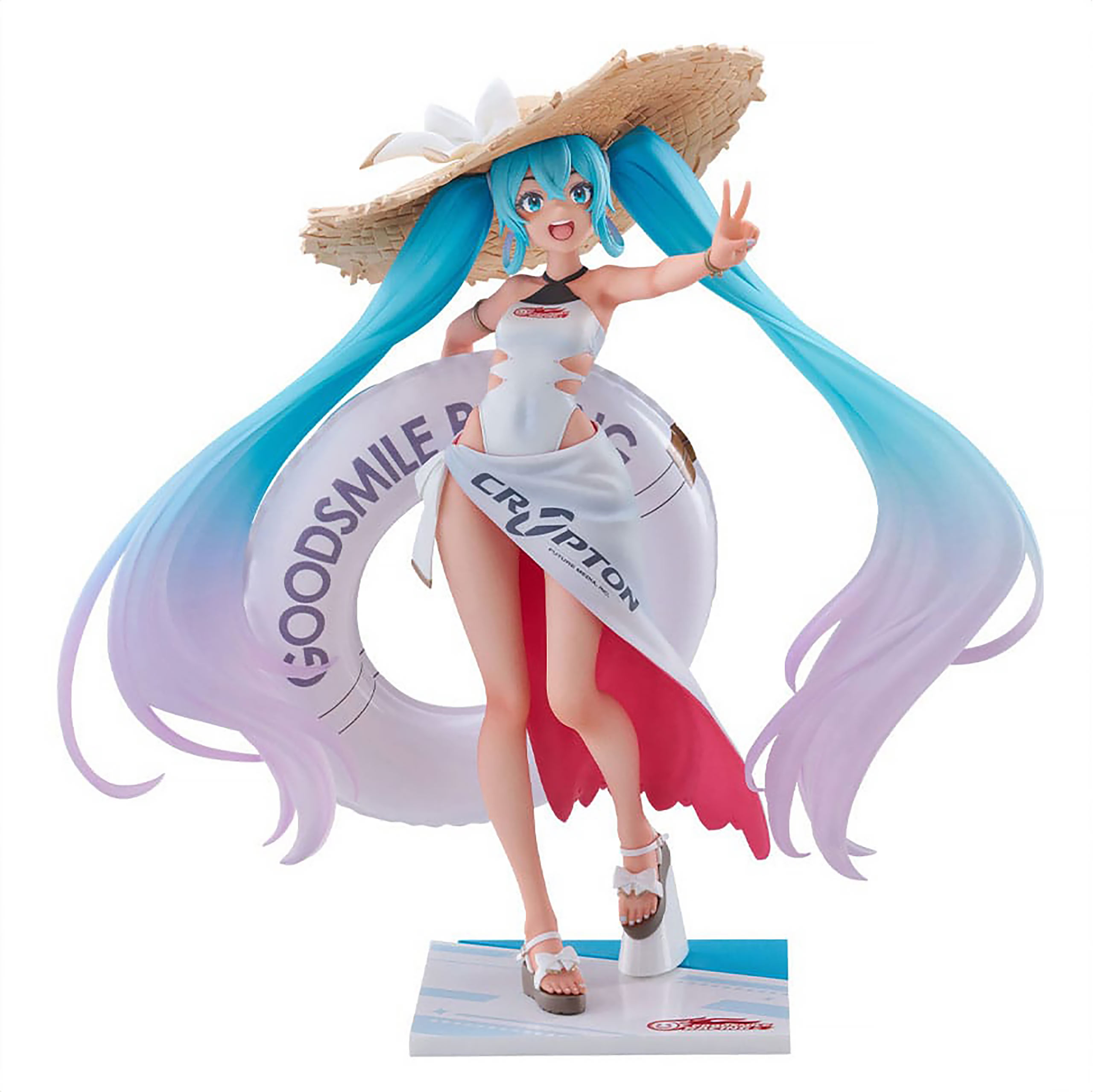 Hatsune Miku - Racing Miku 2024 Figurine Tenitol Version Tropicale