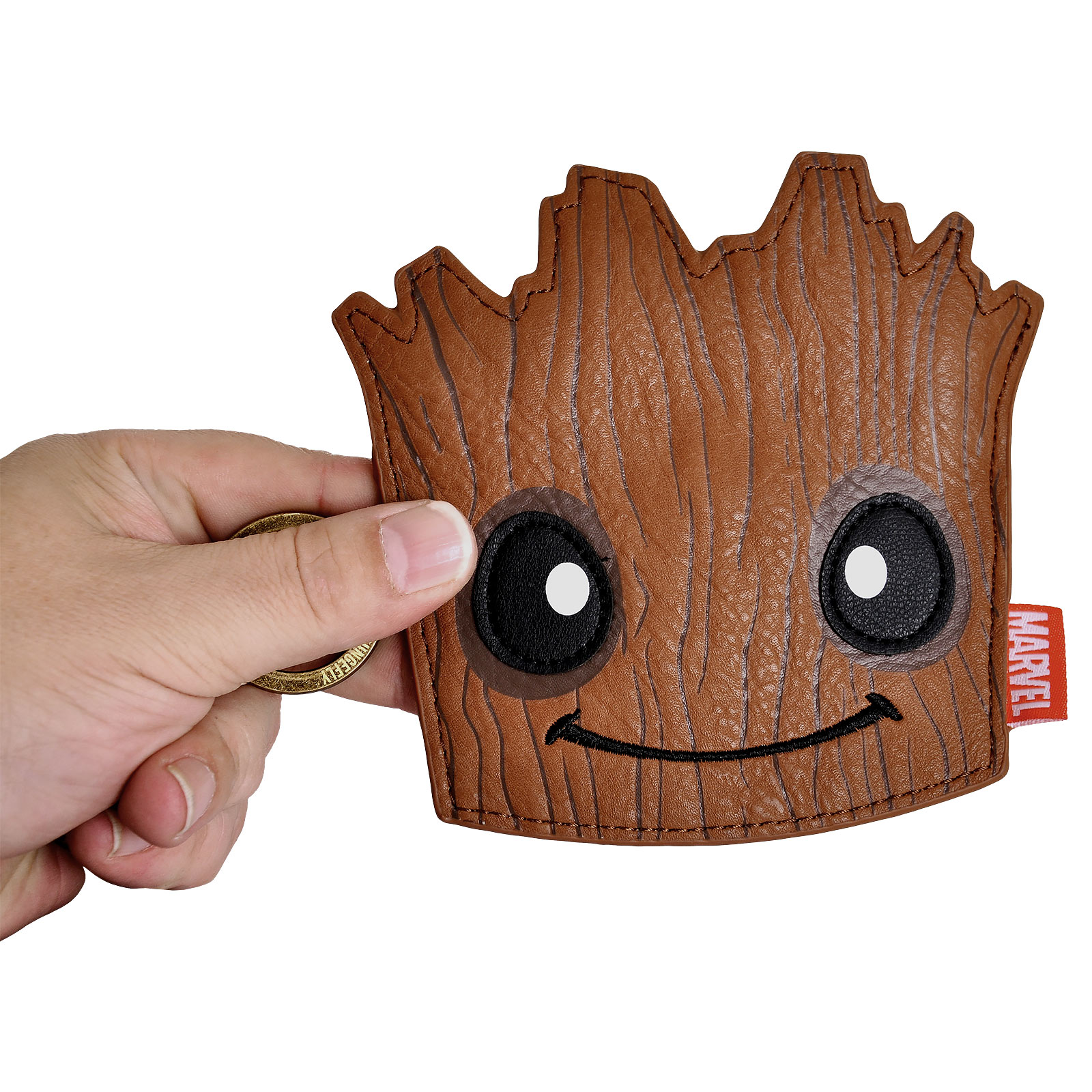 Guardians of the Galaxy - Groot small change purse brown