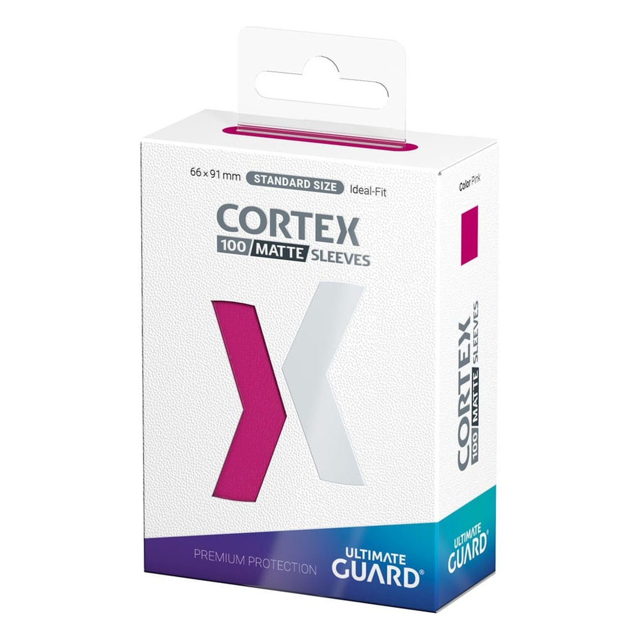 Ultimate Guard Cortex Sleeves Matta Standard Size (100) - Rosa