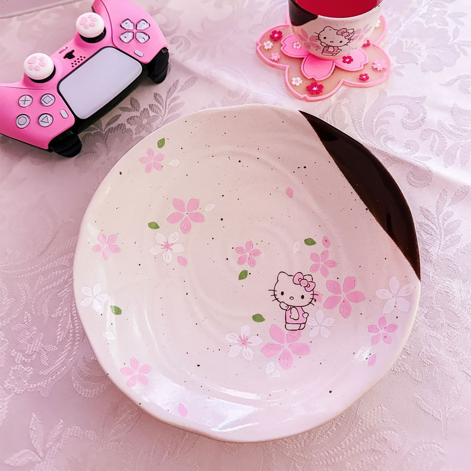 Hello Kitty - Piatto Mino Cherry Blossom