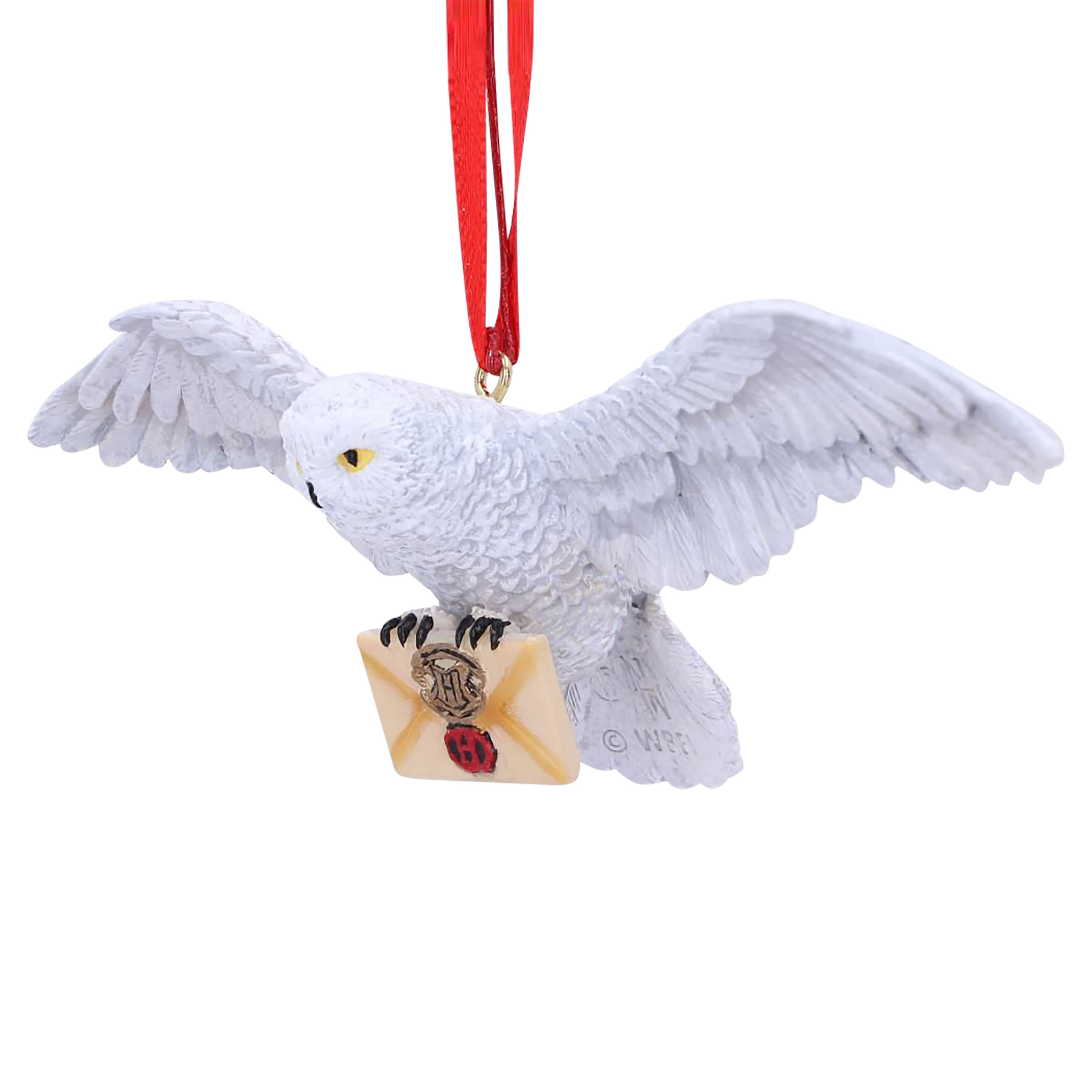 Harry Potter - Hedwig with Hogwarts Letter Christmas Tree Ornament