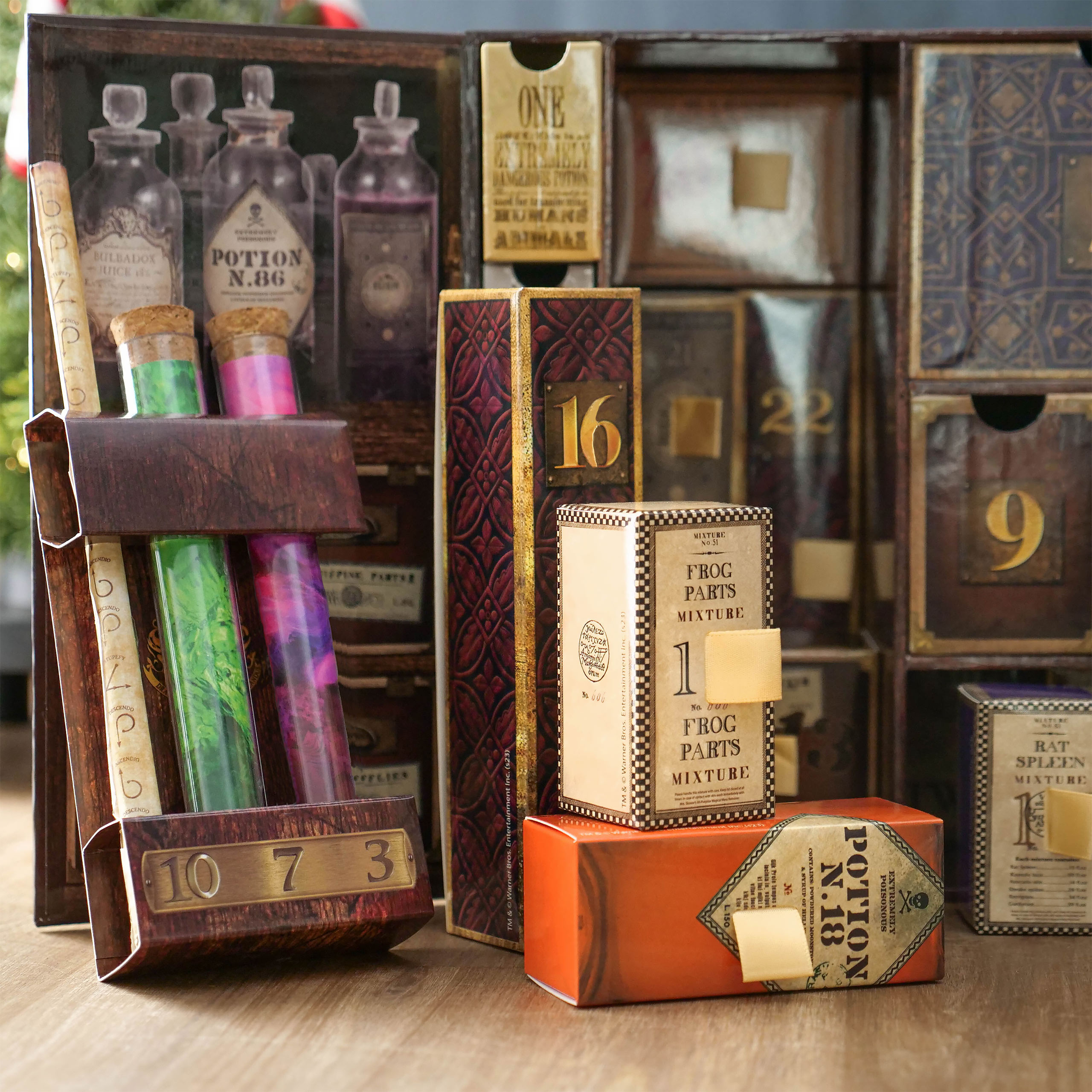 Harry Potter - Adventskalender in Geschenkbox