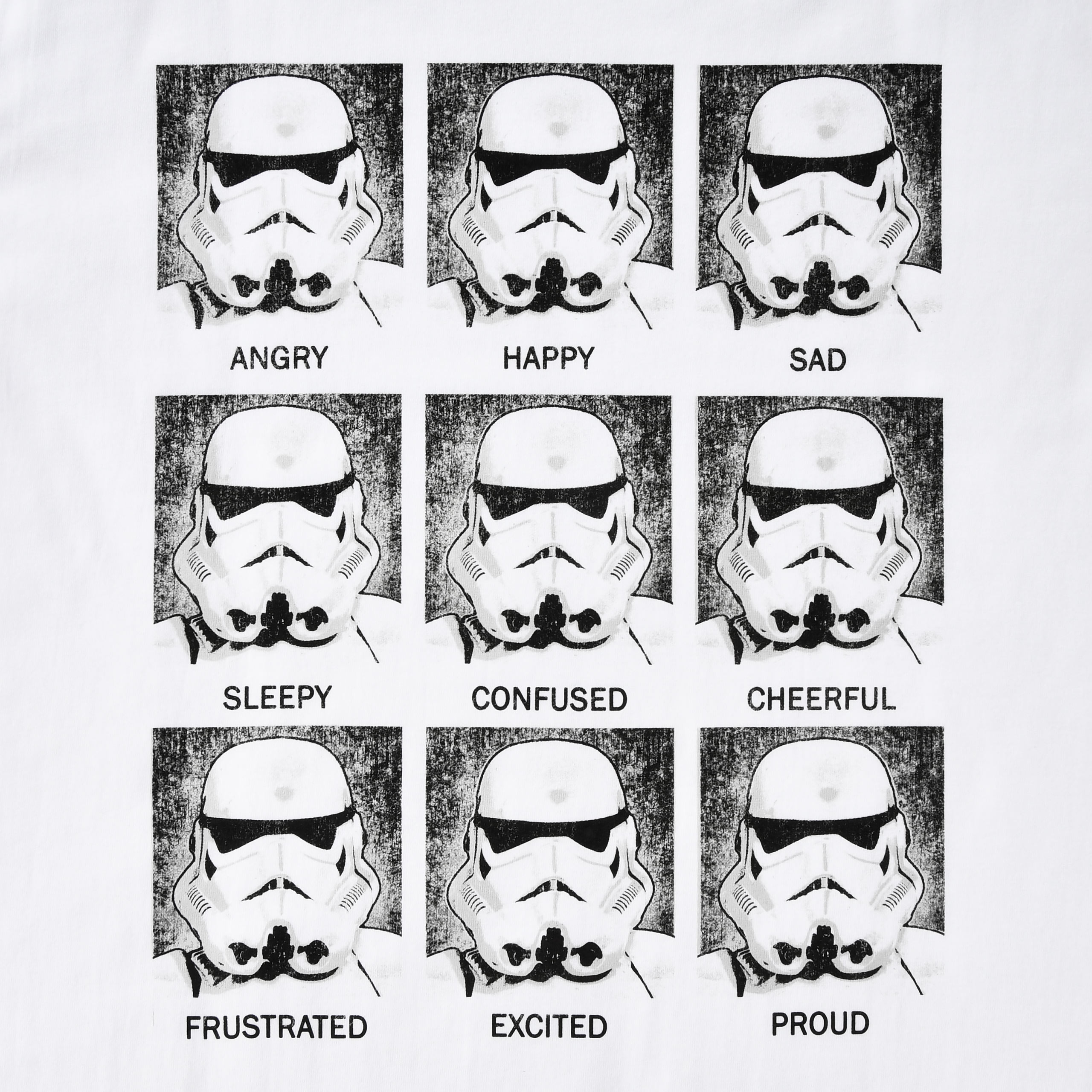Camiseta Stormtrooper Multiface blanca - Star Wars