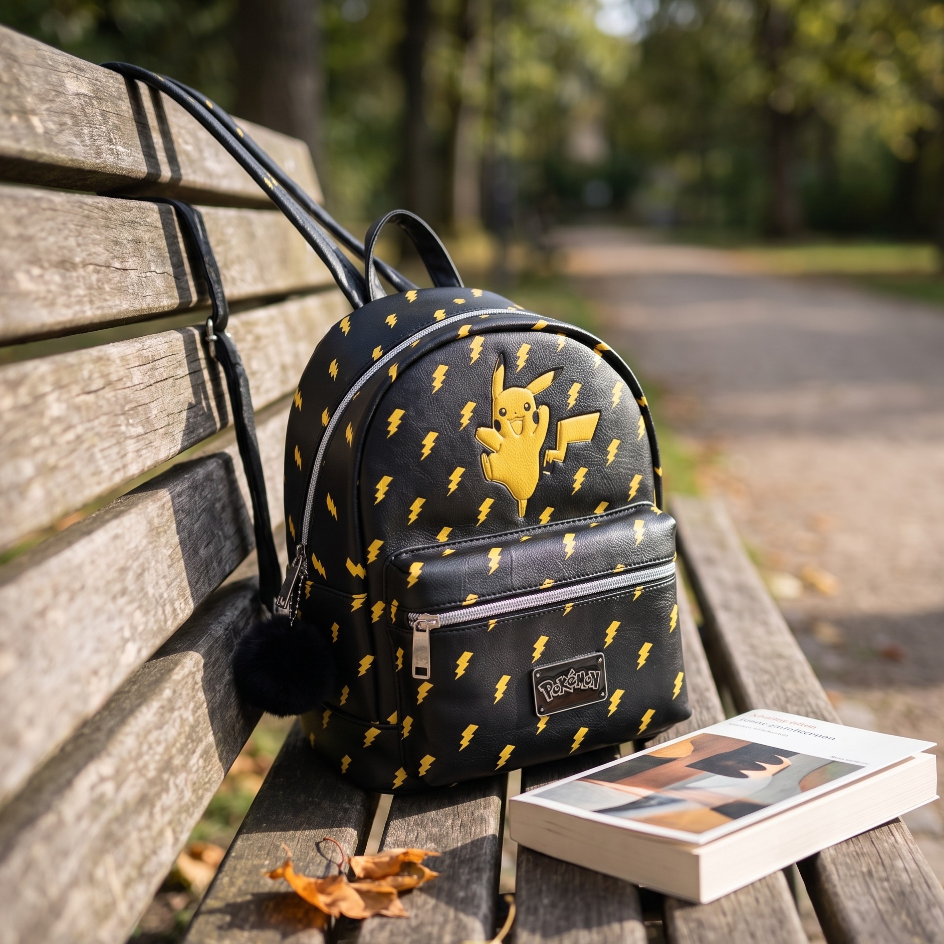 Pokemon - Pikachu Lightning Mini Rucksack schwarz