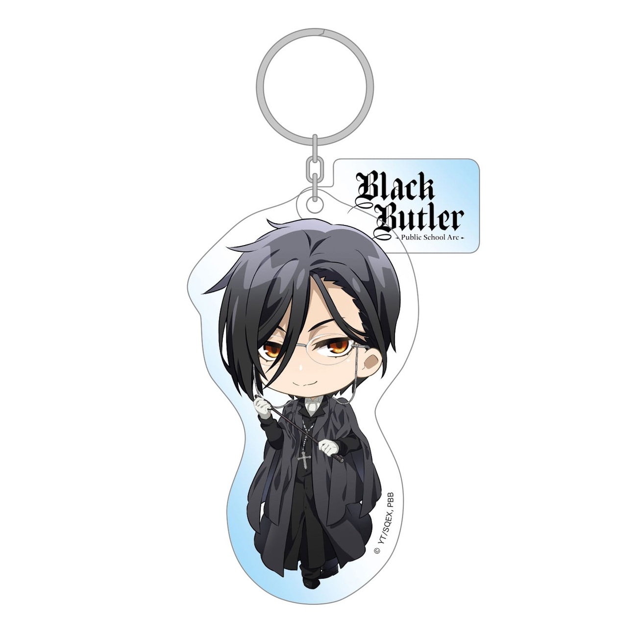 Black Butler: Public School Arc Acryl Schlüsselanhänger Sebastian 8 cm