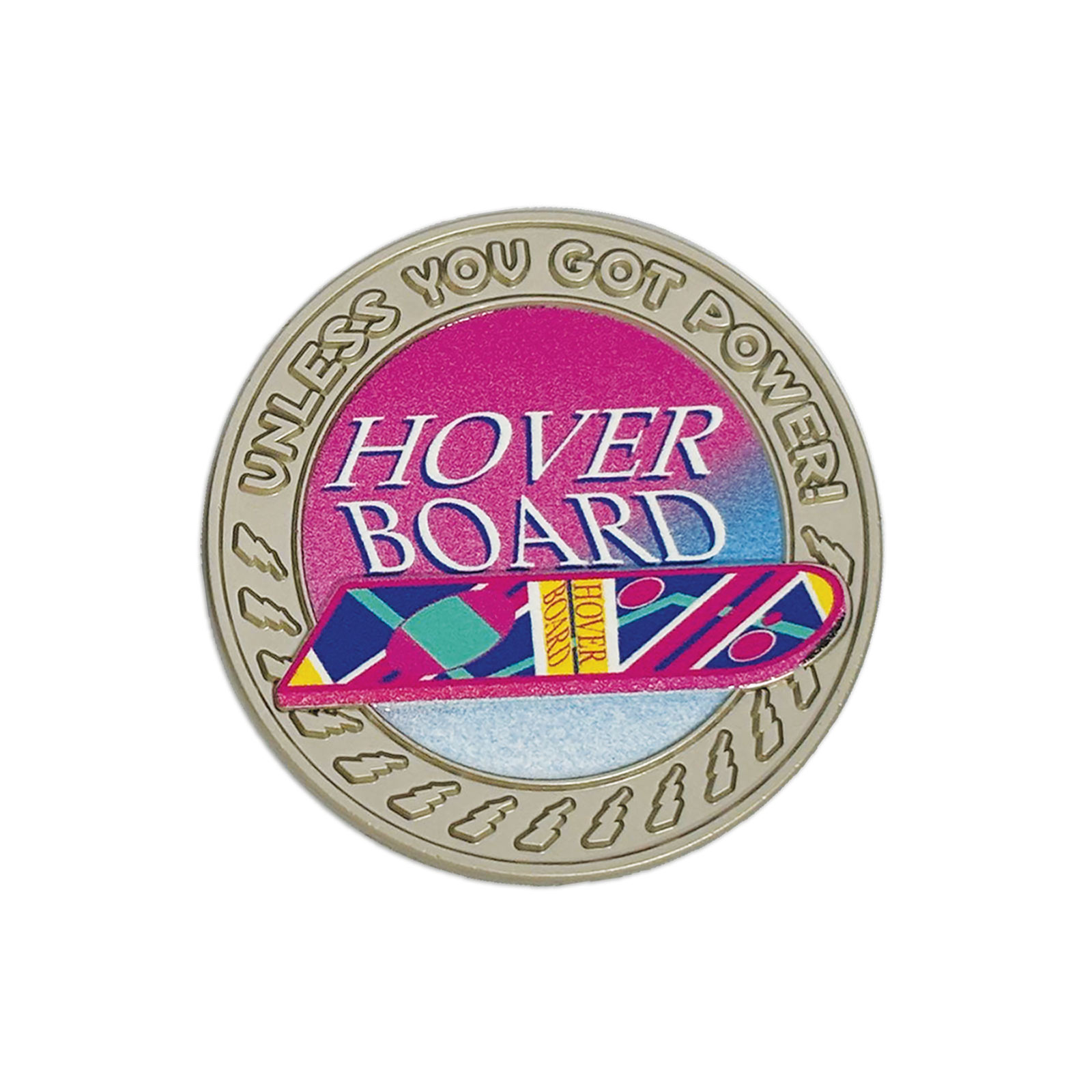 Terug naar de Toekomst - Hoverboard Verzamelaarsmunt Limited Edition