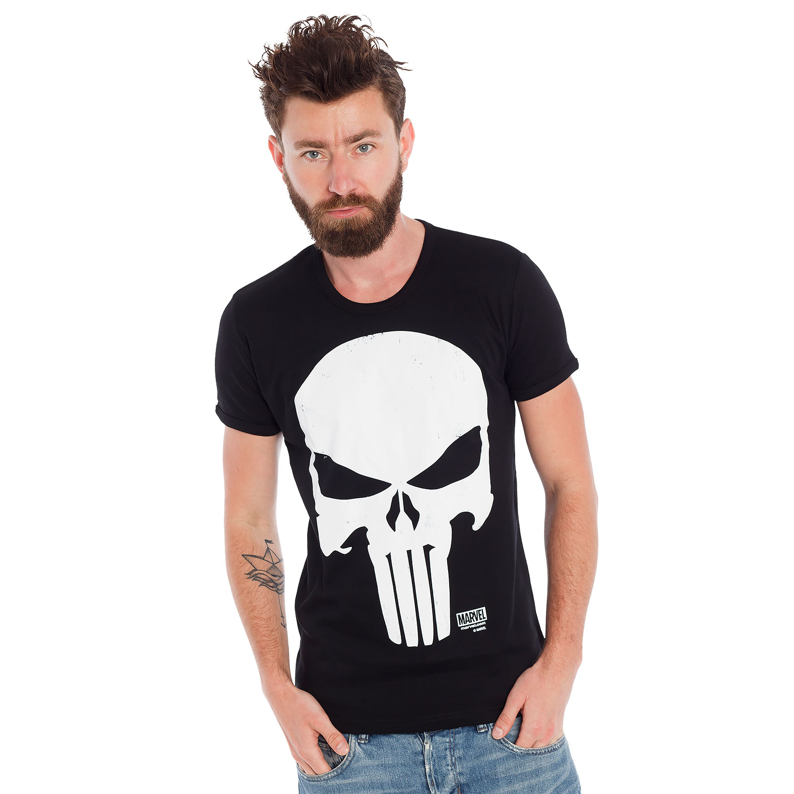 Punisher - Logo T-Shirt schwarz