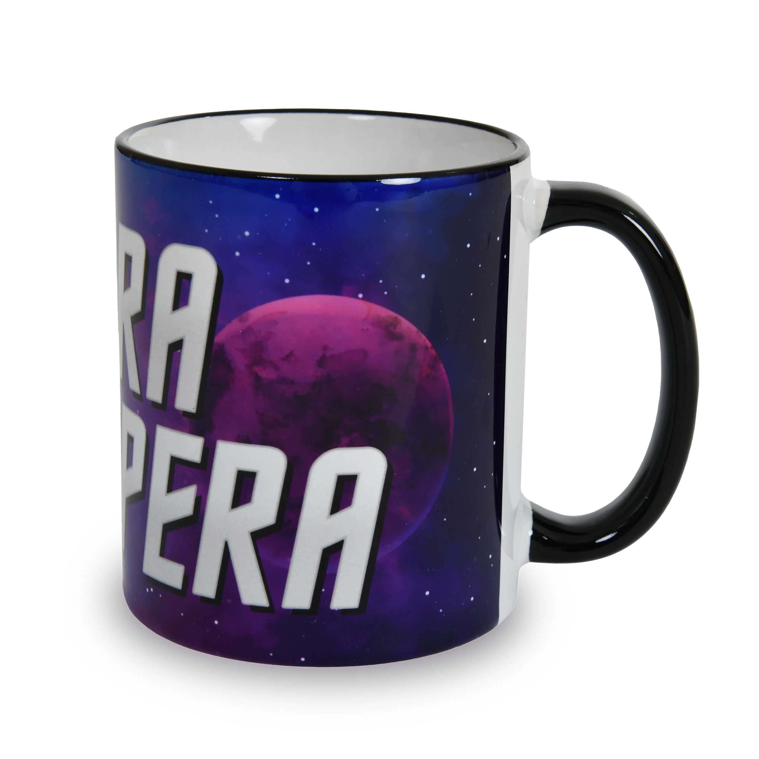 Ad Astra Per Aspera mug for Star Trek fans