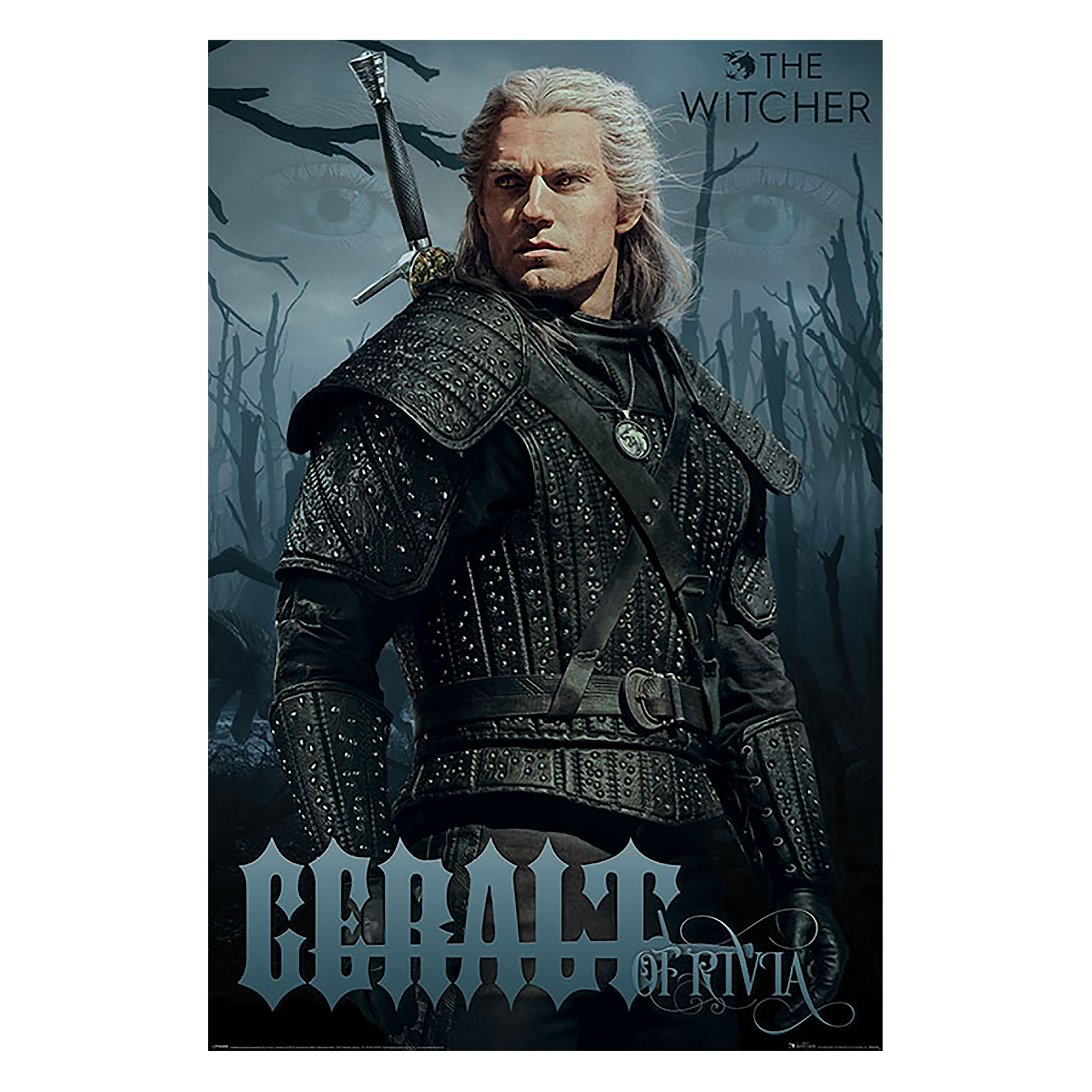 Witcher - Poster Maxi du personnage Geralt