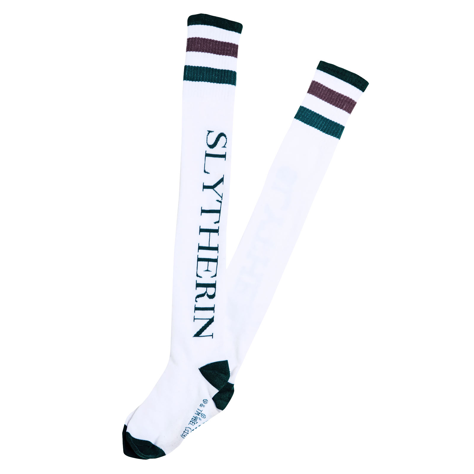 Harry Potter - Slytherin Overknee Socks