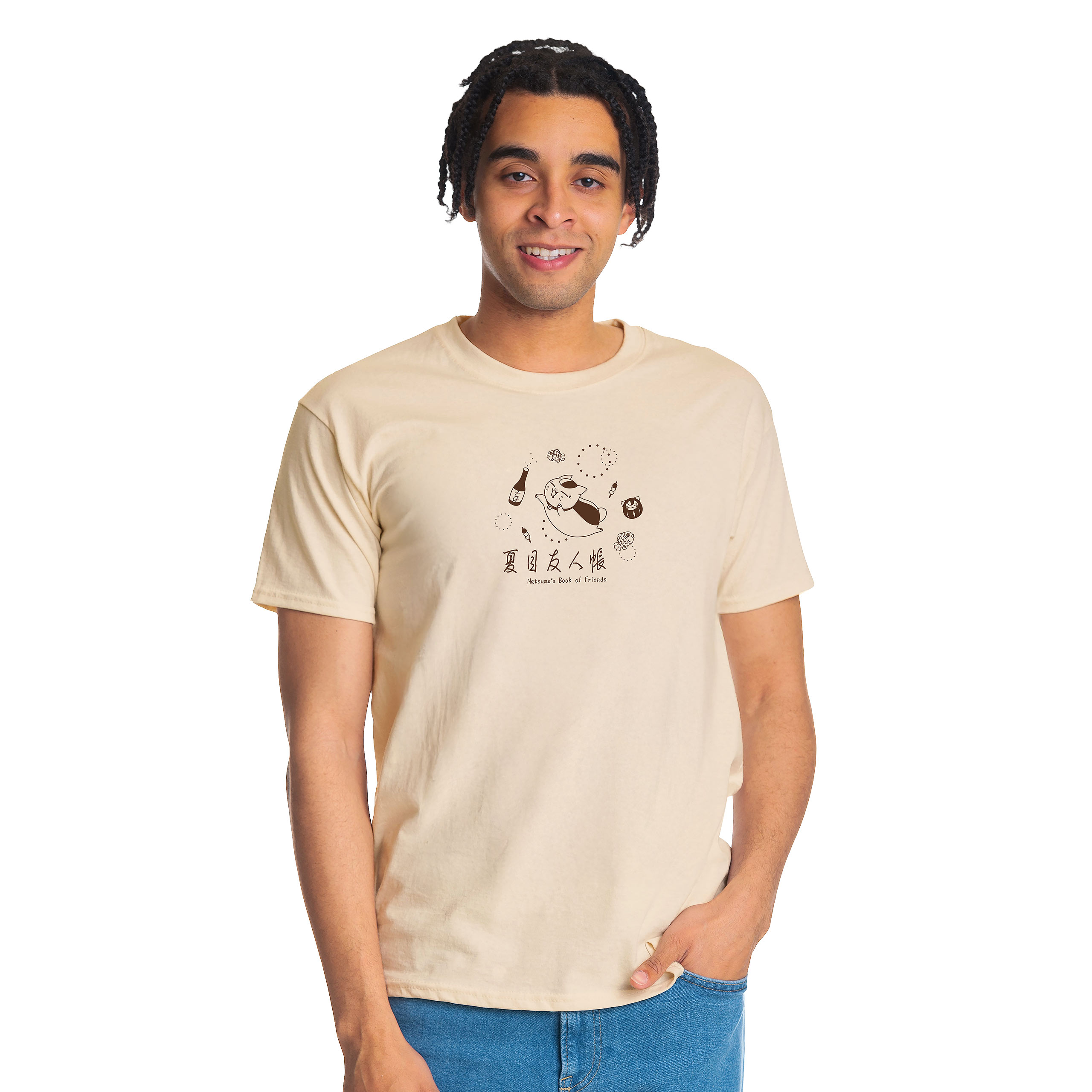 Camiseta Nyanko Sensei Sake para fans de Natsume's Book of Friends