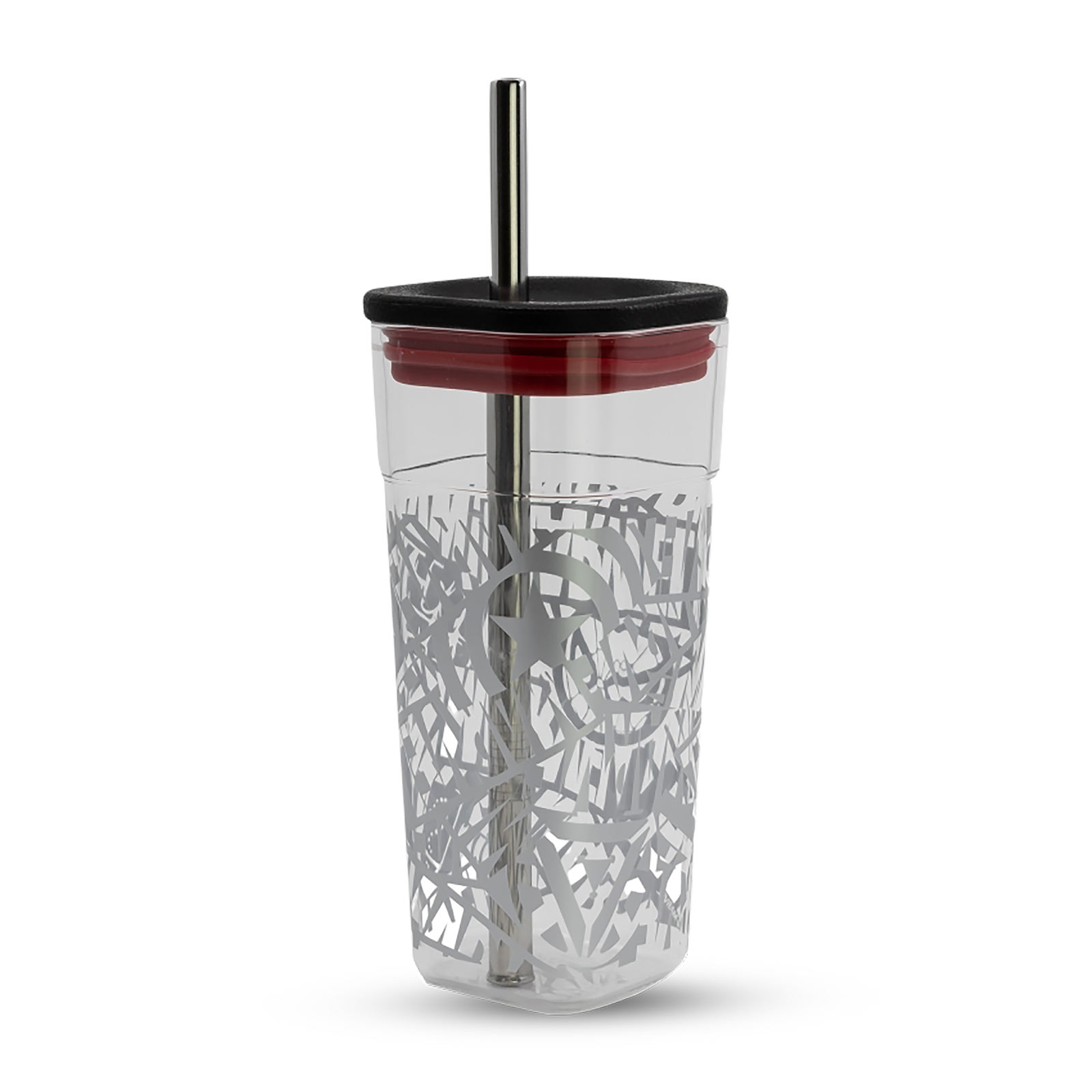 Marvel - Logo Cup with Straw