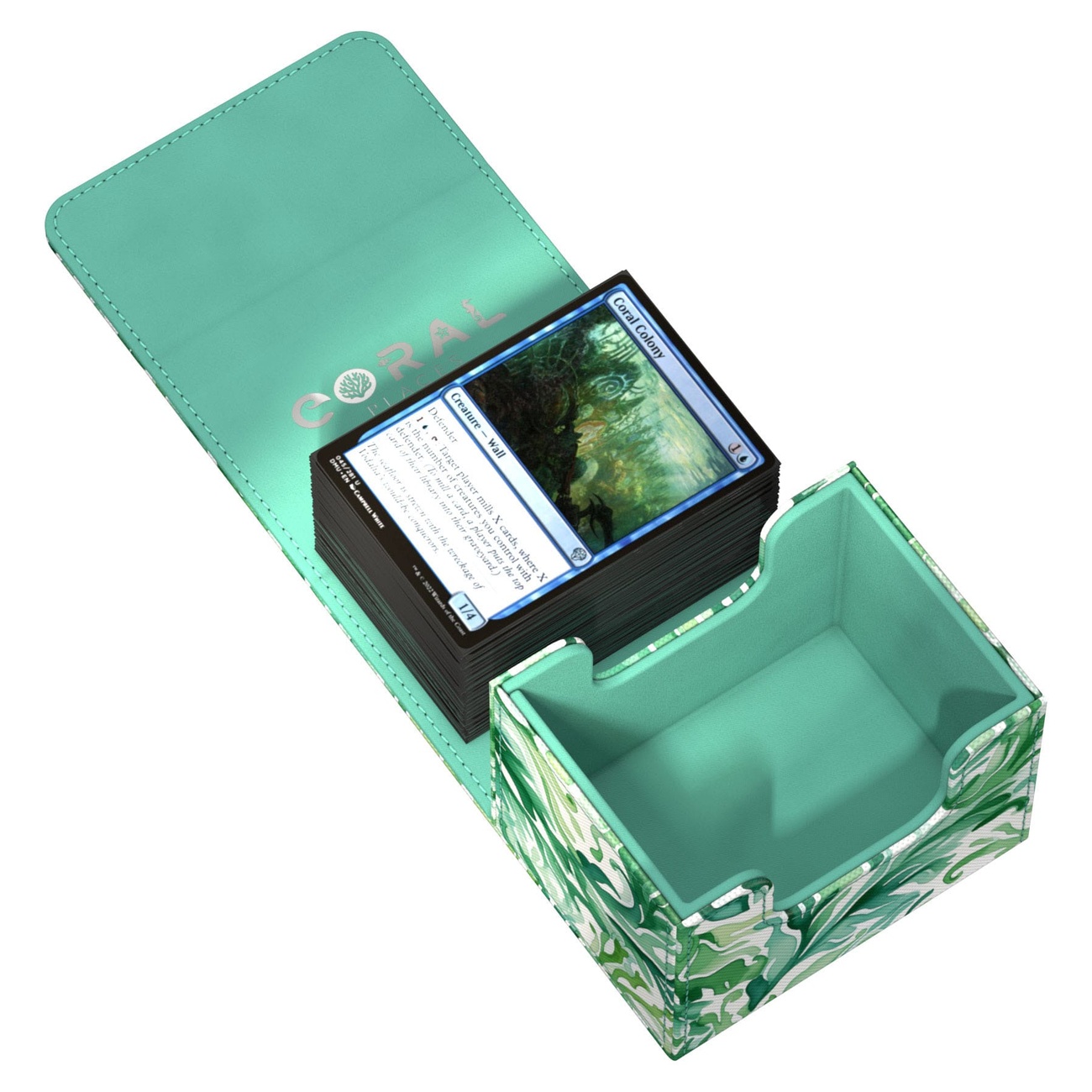 Ultimate Guard Sidewinder 100+ Xenoskin 2025 Exclusive "Coral Places" - Kelp Forest