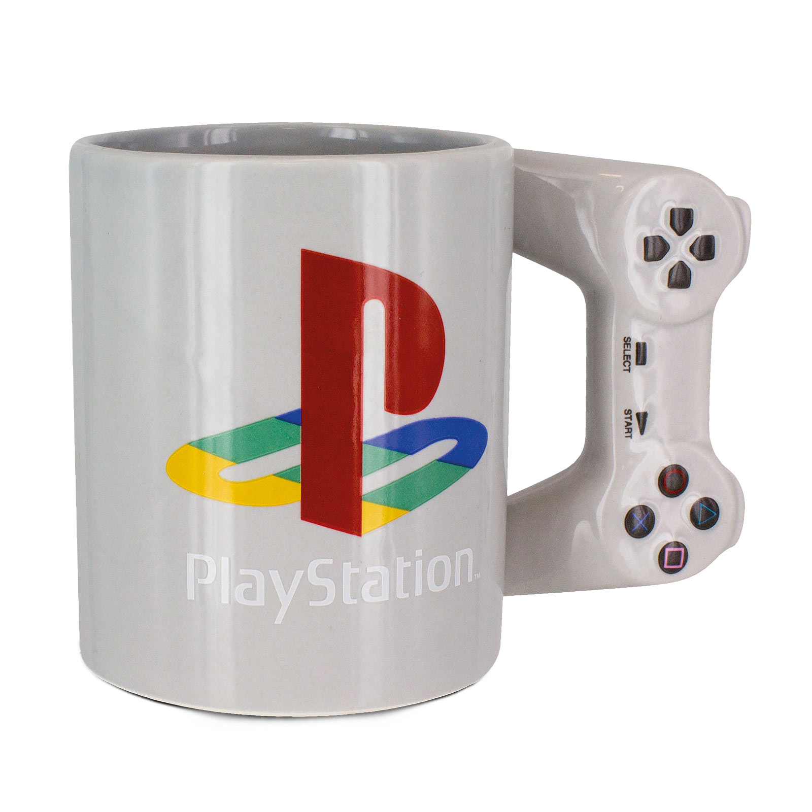 PlayStation - Controller 3D Tasse grau