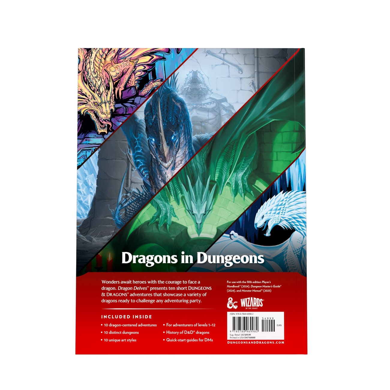 Dungeons & Dragons RPG Dragon Delves: An Adventure Anthology engelska