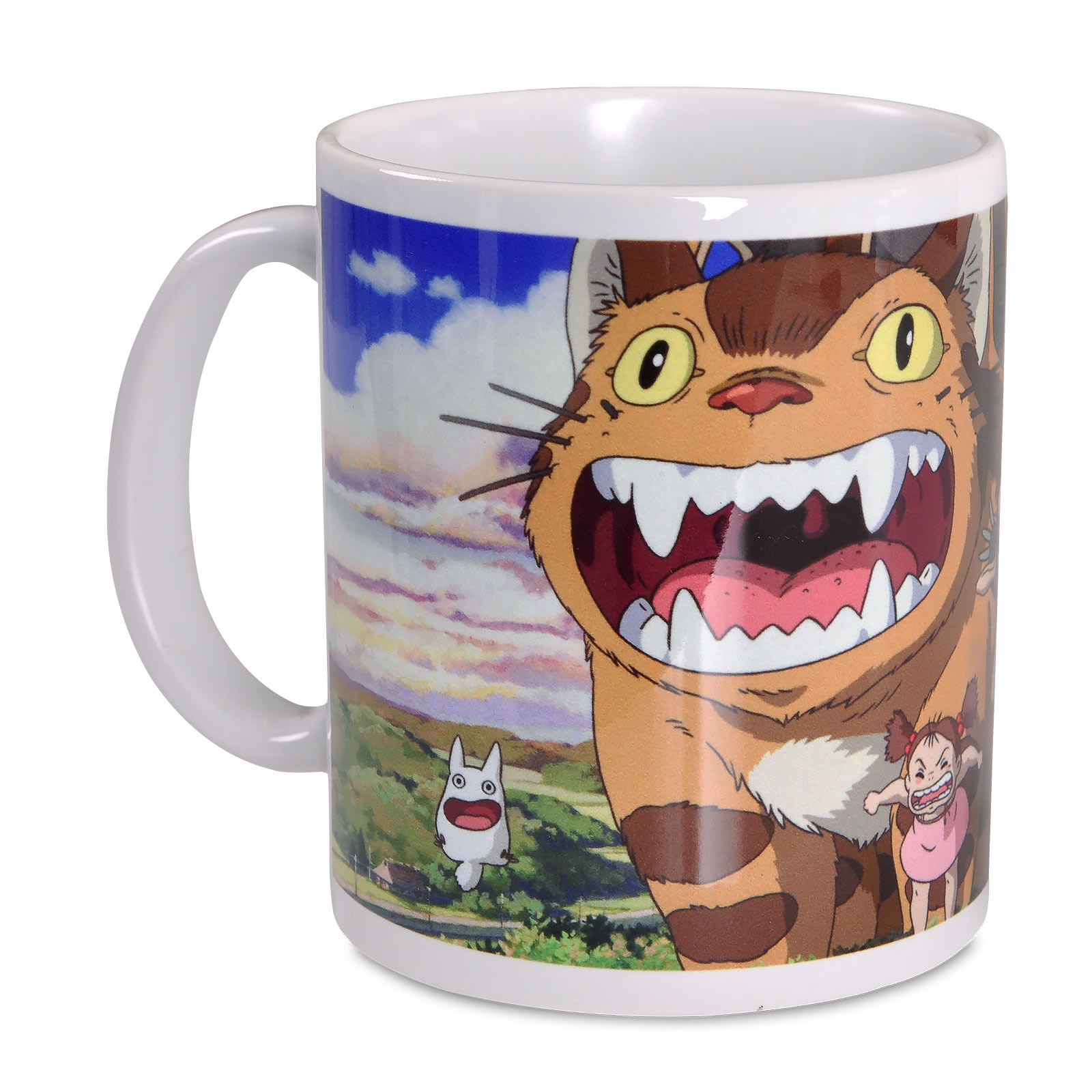 Totoro & Catbus Mug