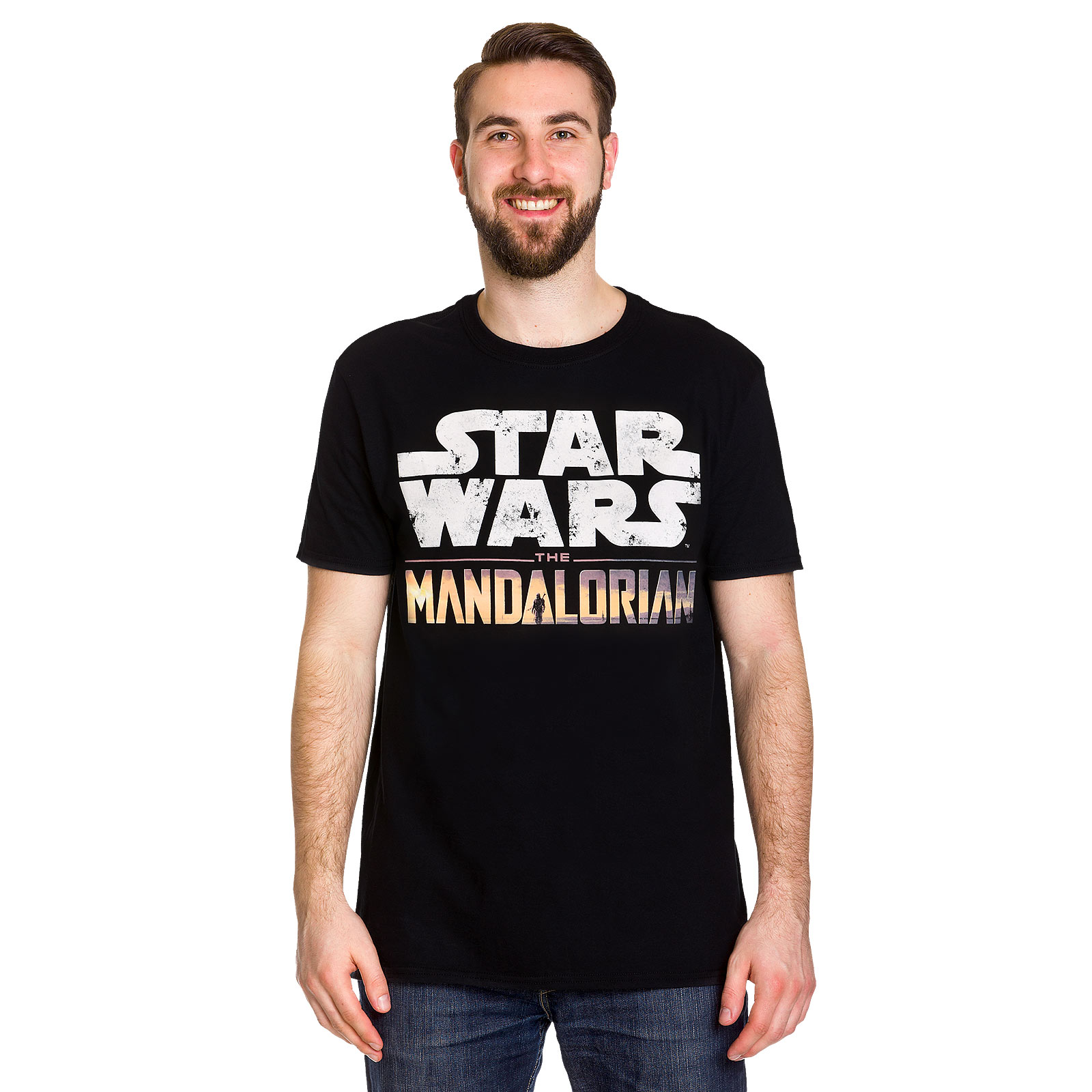 The Mandalorian Logo Intro T-Shirt schwarz - Star Wars
