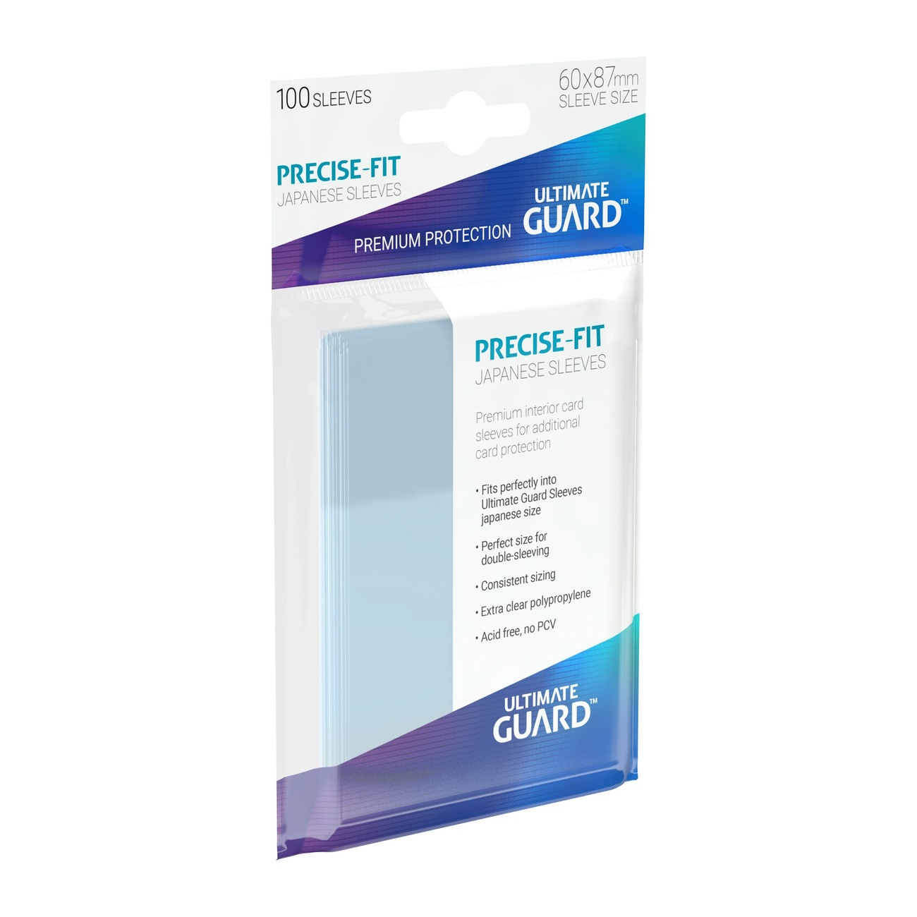 Ultimate Guard Precise-Fit Sleeves format japonais (100)