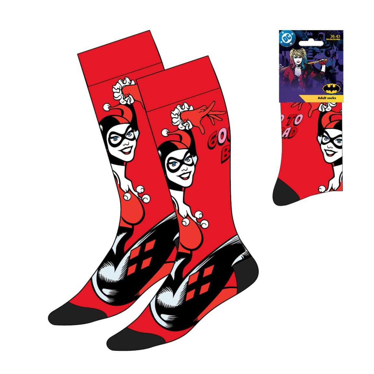 DC Comics Chaussettes Harley Quinn Good to Bad 36-43
